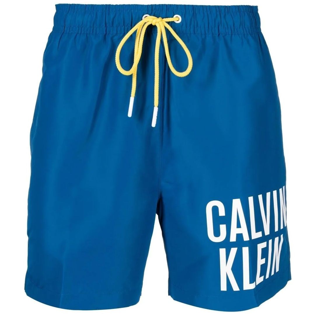 CALVIN KLEIN UW Apatinė kostiumėlio dalis vyrams, Mėlyna, Medium drawstring 1