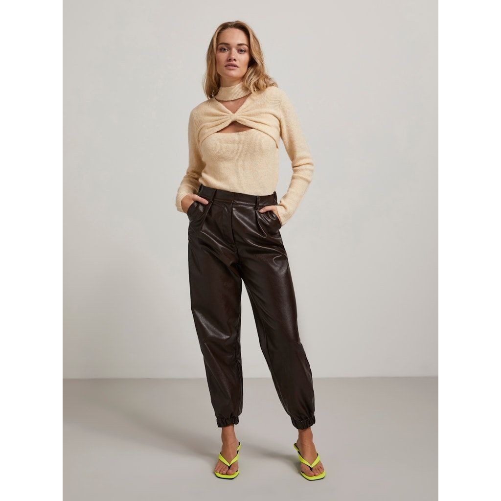 PIECES Megztinis moterims, Ruda, PCNAIA LS KNIT D2D B 4