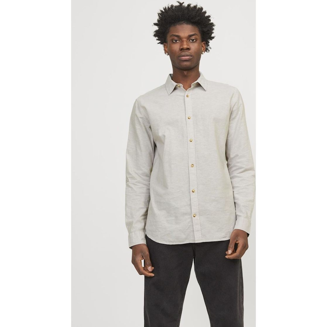 JACK & JONES Marškiniai vyrams, Ruda, Jjesummer shirts 6