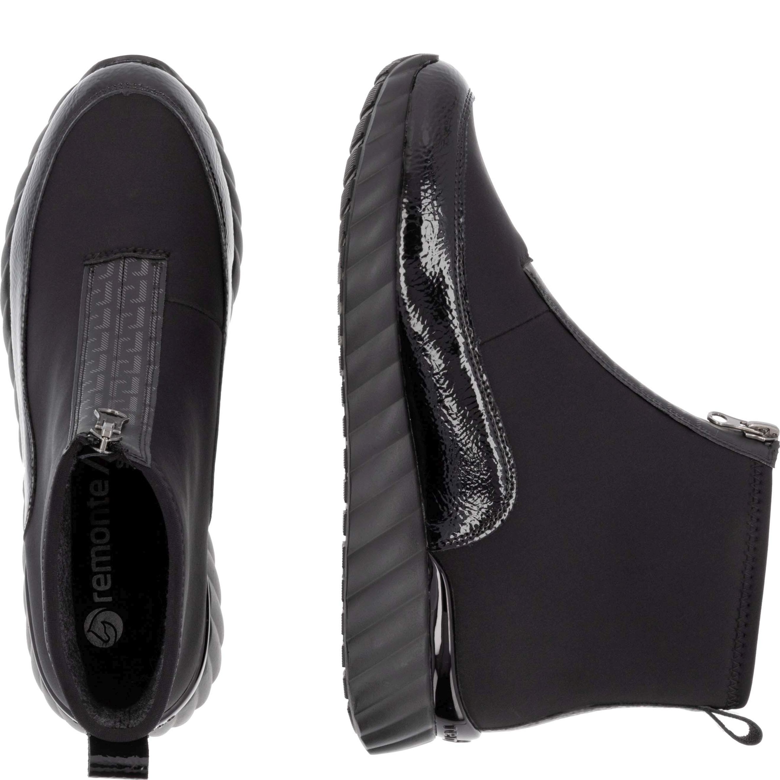 REMONTE Aulinukai moterims, Juoda, Ladies mid height boots 11