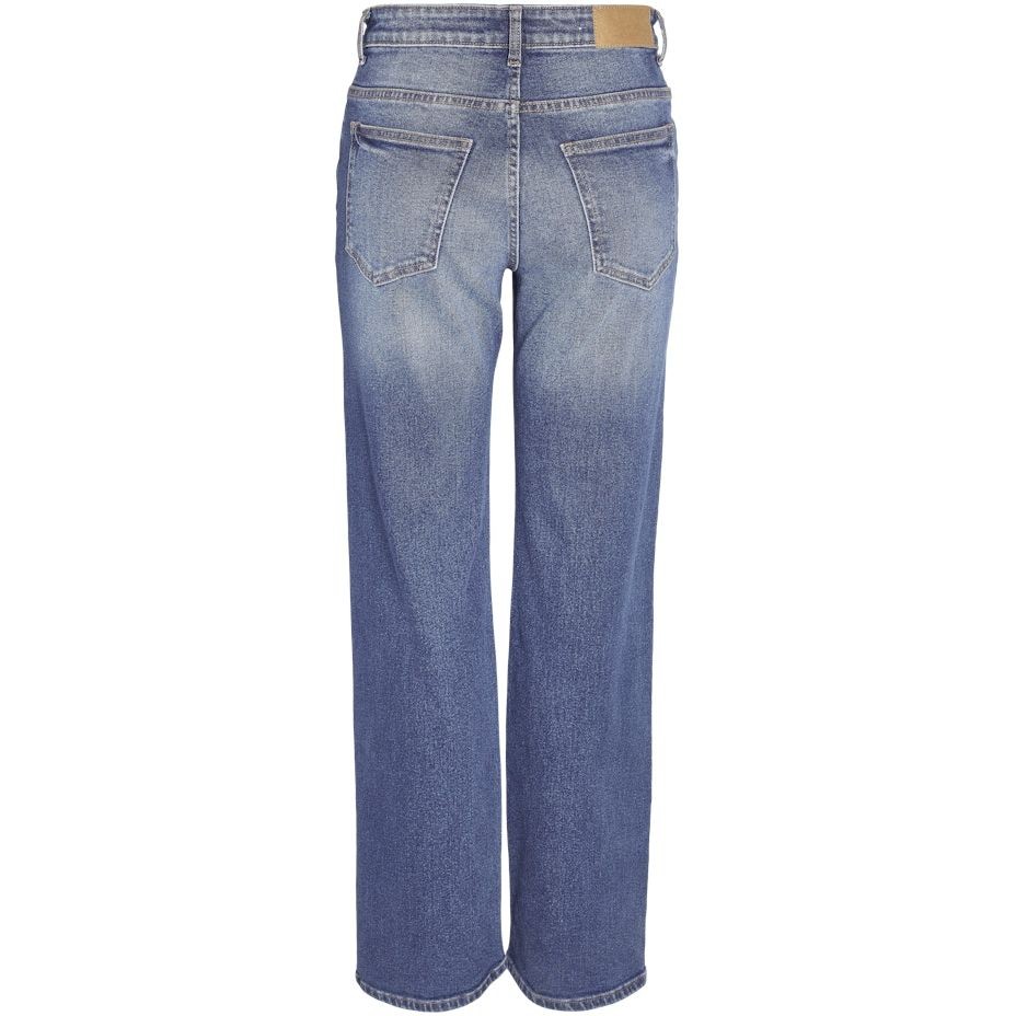 NOISY MAY Tiesūs džinsai moterims, Mėlyna, NMYOLANDA NW WIDE JEA 2