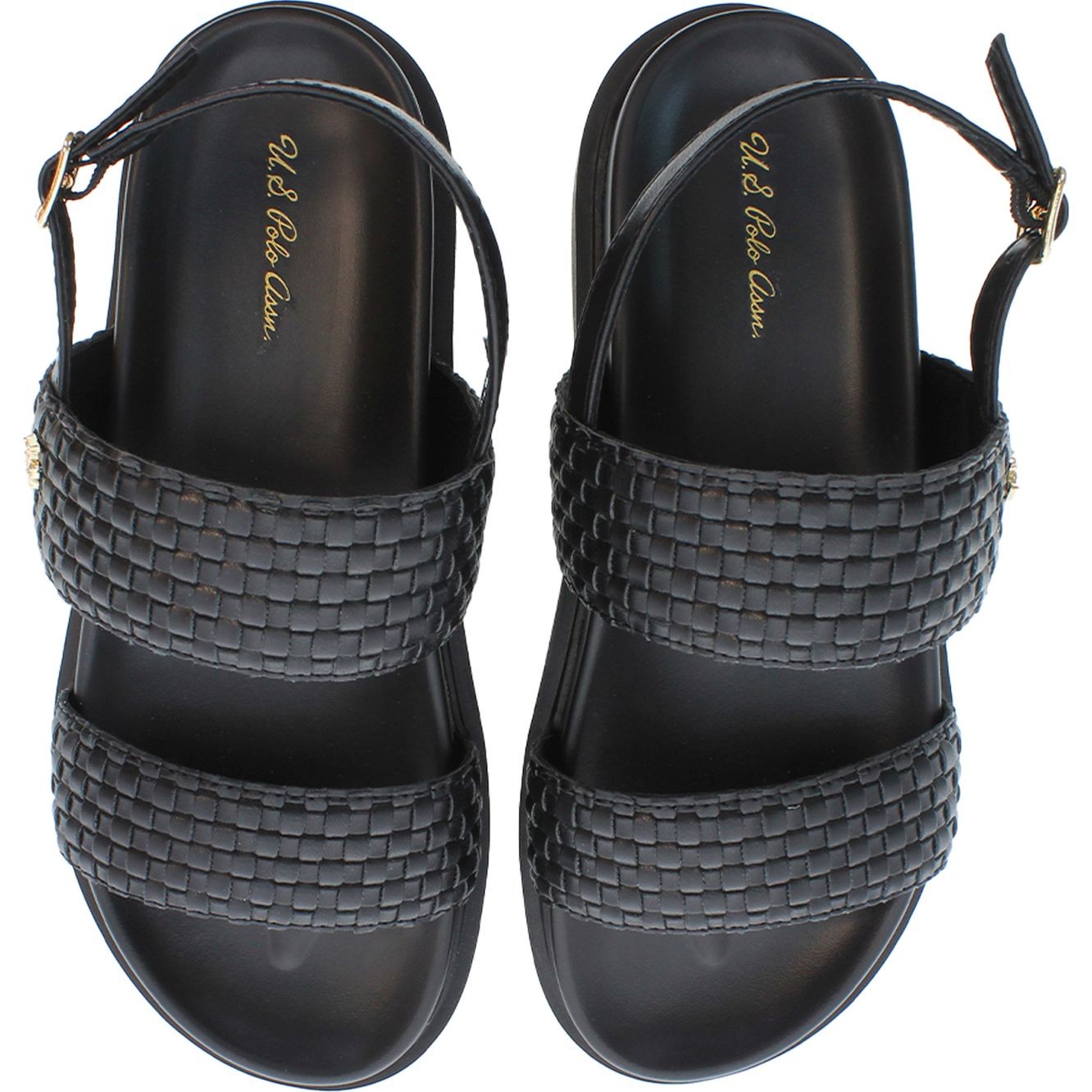 U.S.POLO Basutės moterims, Juoda, KARY 4