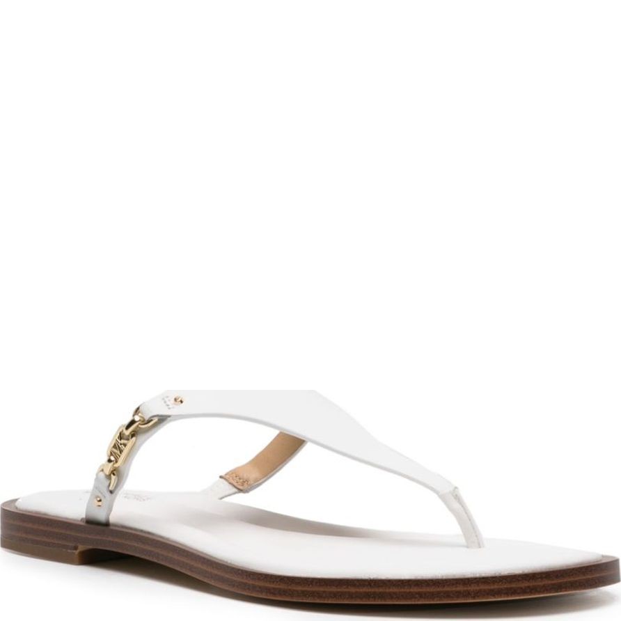 MICHAEL KORS Basutės moterims, Balta, Daniella flat thong 2