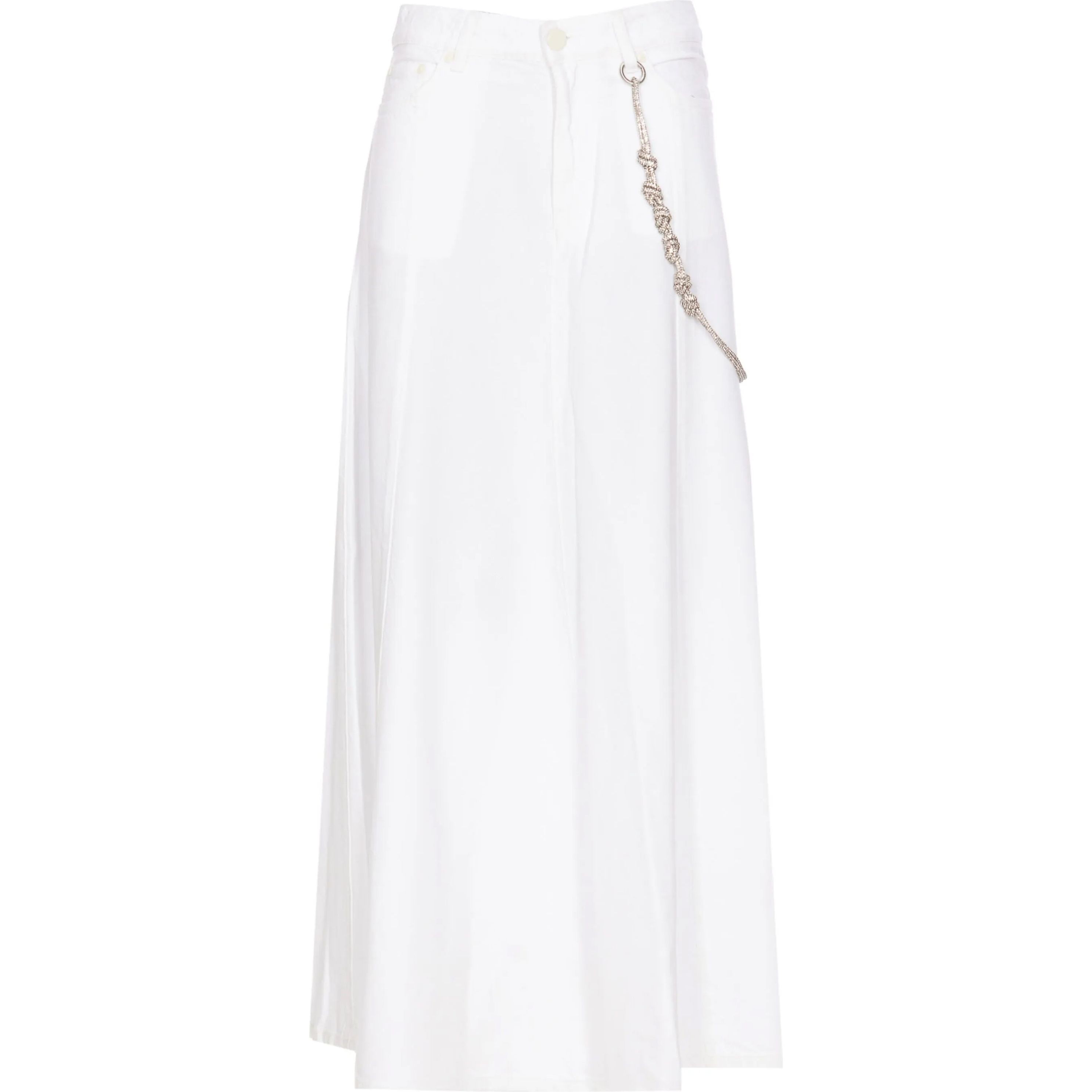 PINKO Midi sijonas moterims, Balta, Hurghada skirt 1