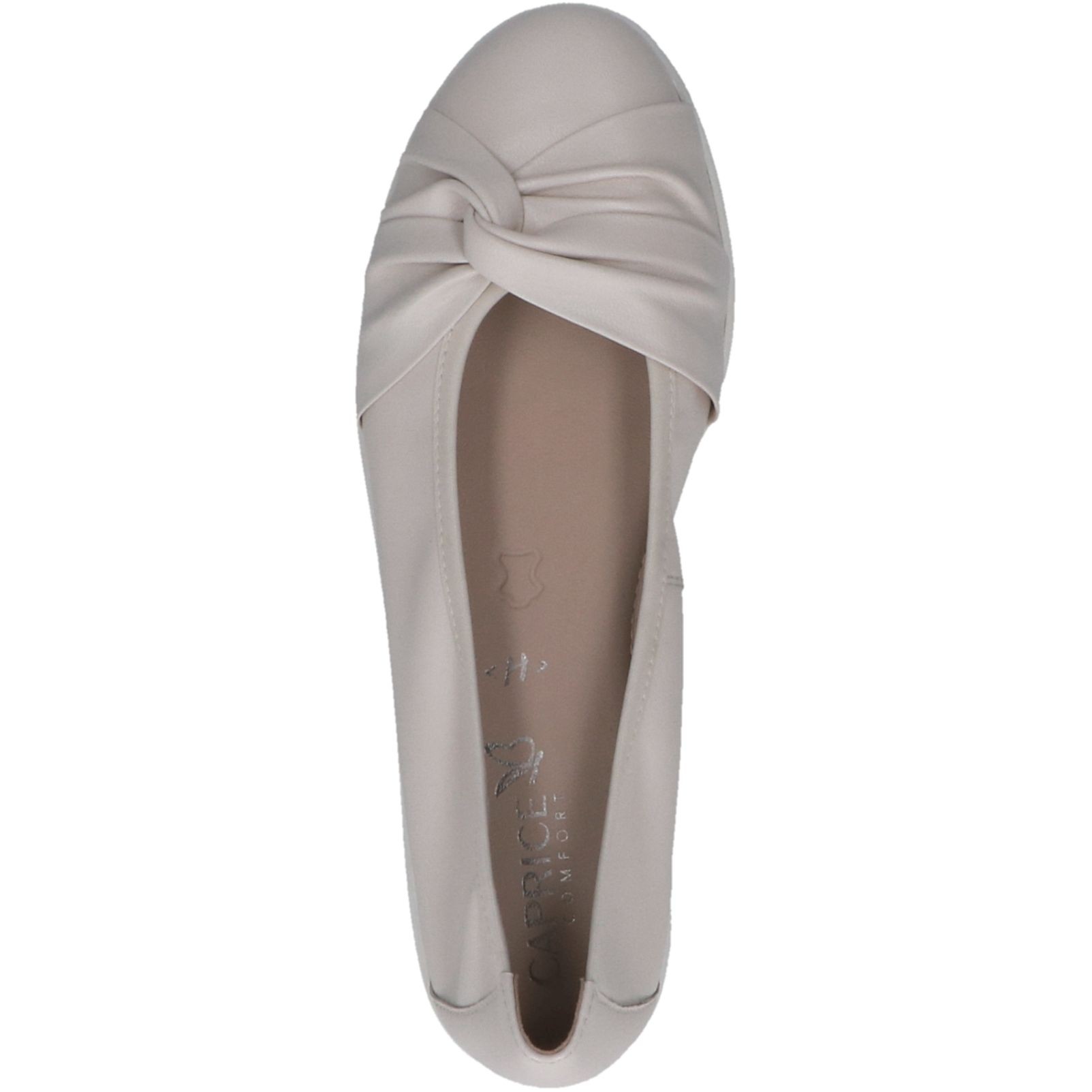 CAPRICE Balerinos moterims, Balta, Ballerinas 6