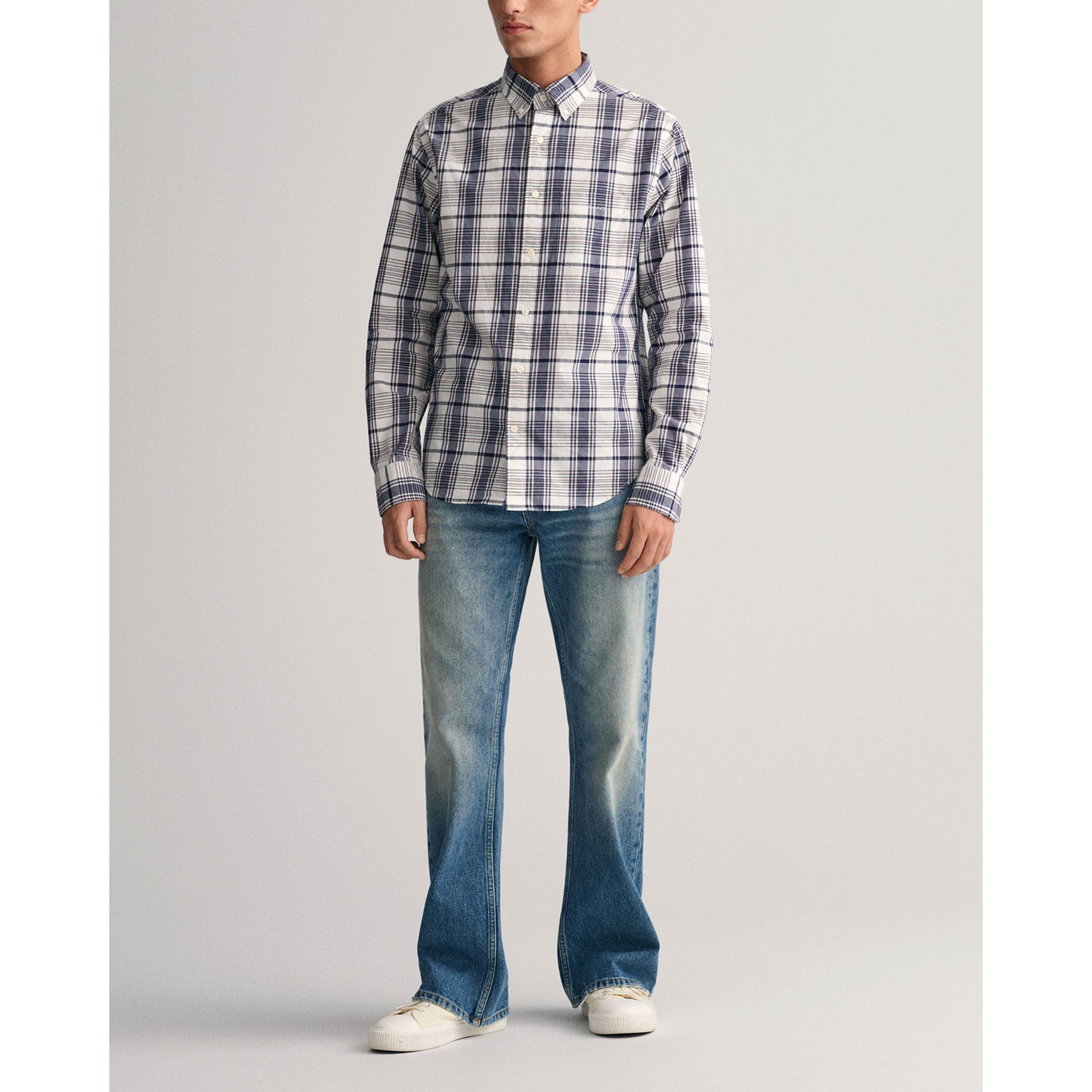 GANT Marškiniai vyrams, Balta 3