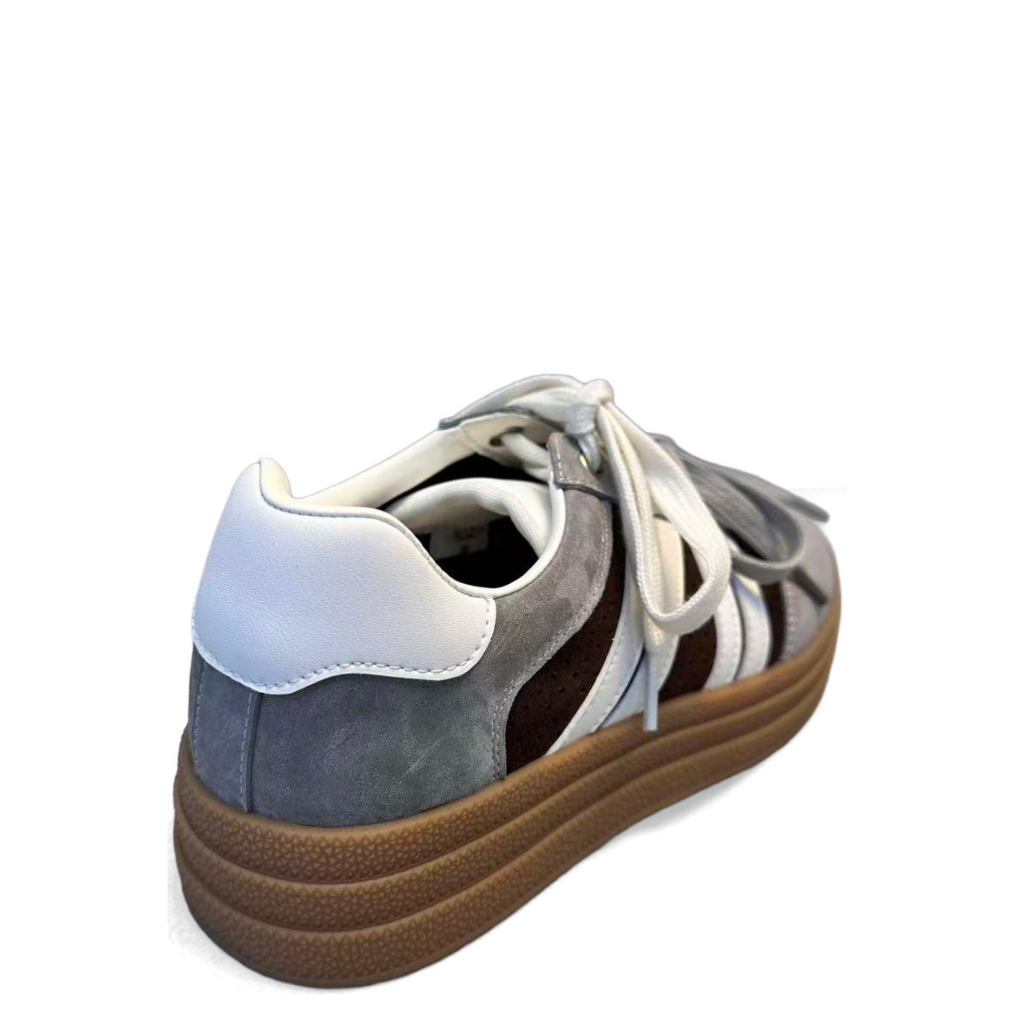 SERGIO MORETTI Laisvalaikio bateliai moterims, Pilka, Leisure, smr6045-26121gry 4