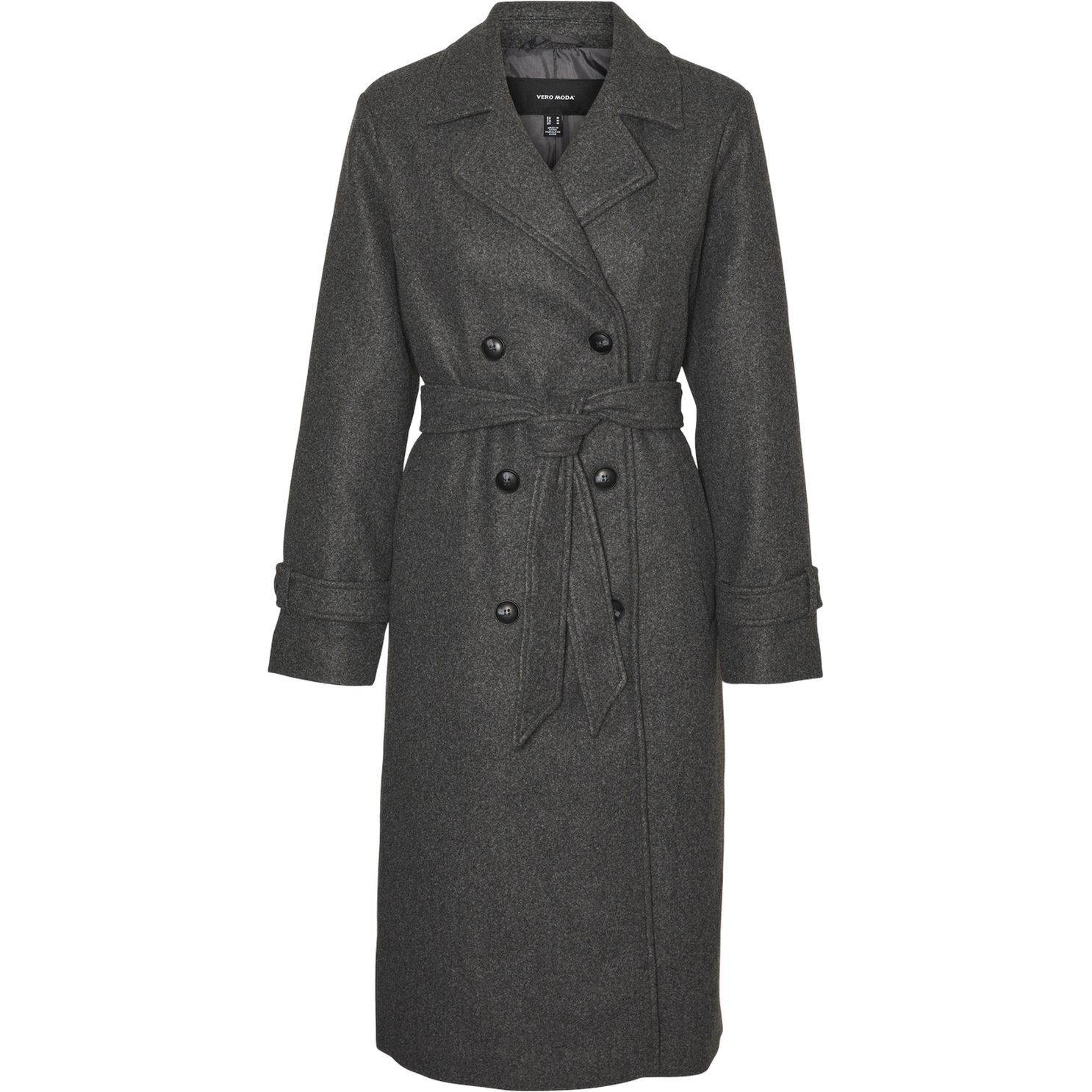VERO MODA Paltas moterims, Pilka, Fortunevega trenchcoat 1