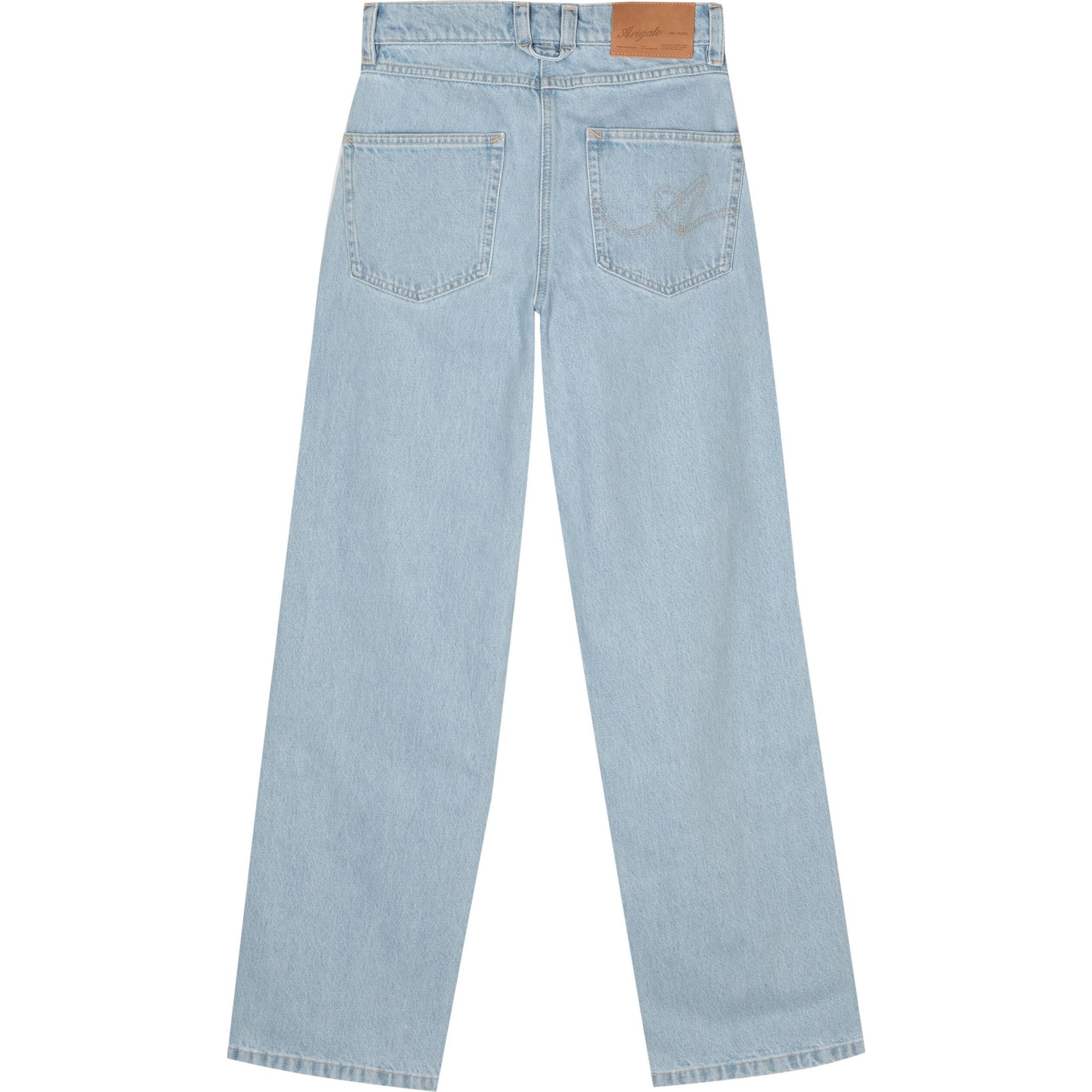 AXEL ARIGATO Tiesūs džinsai moterims, Mėlyna, Studio stripe jeans 2