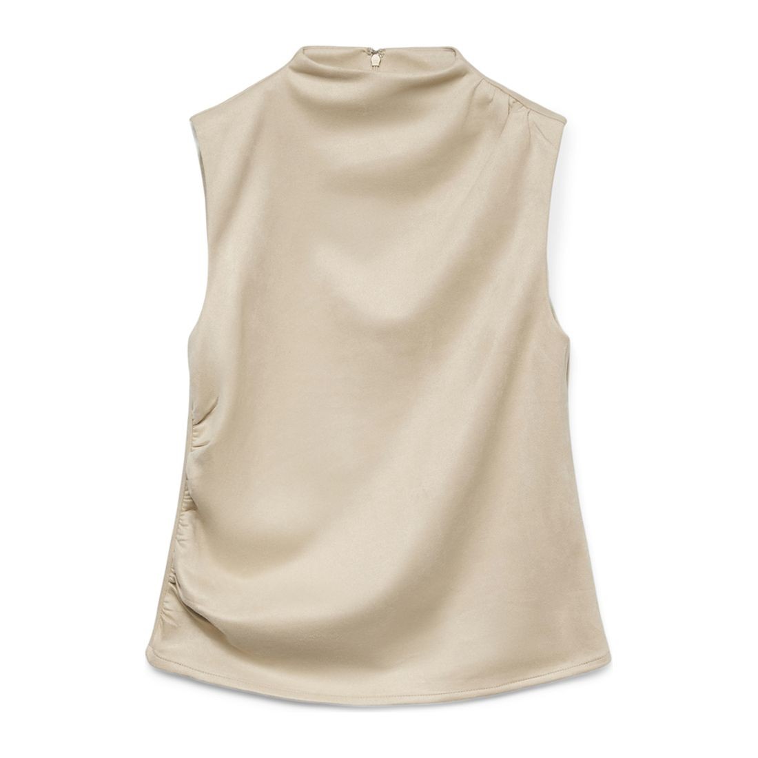 VERO MODA Palaidinės moterims, Smėlio, Bella suede top