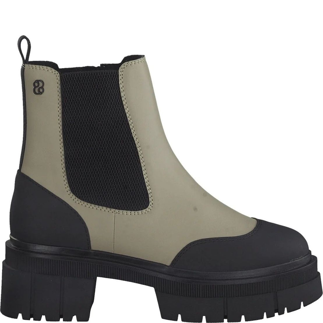 S.OLIVER Aulinukai moterims, Žalia, BOOTIES 2