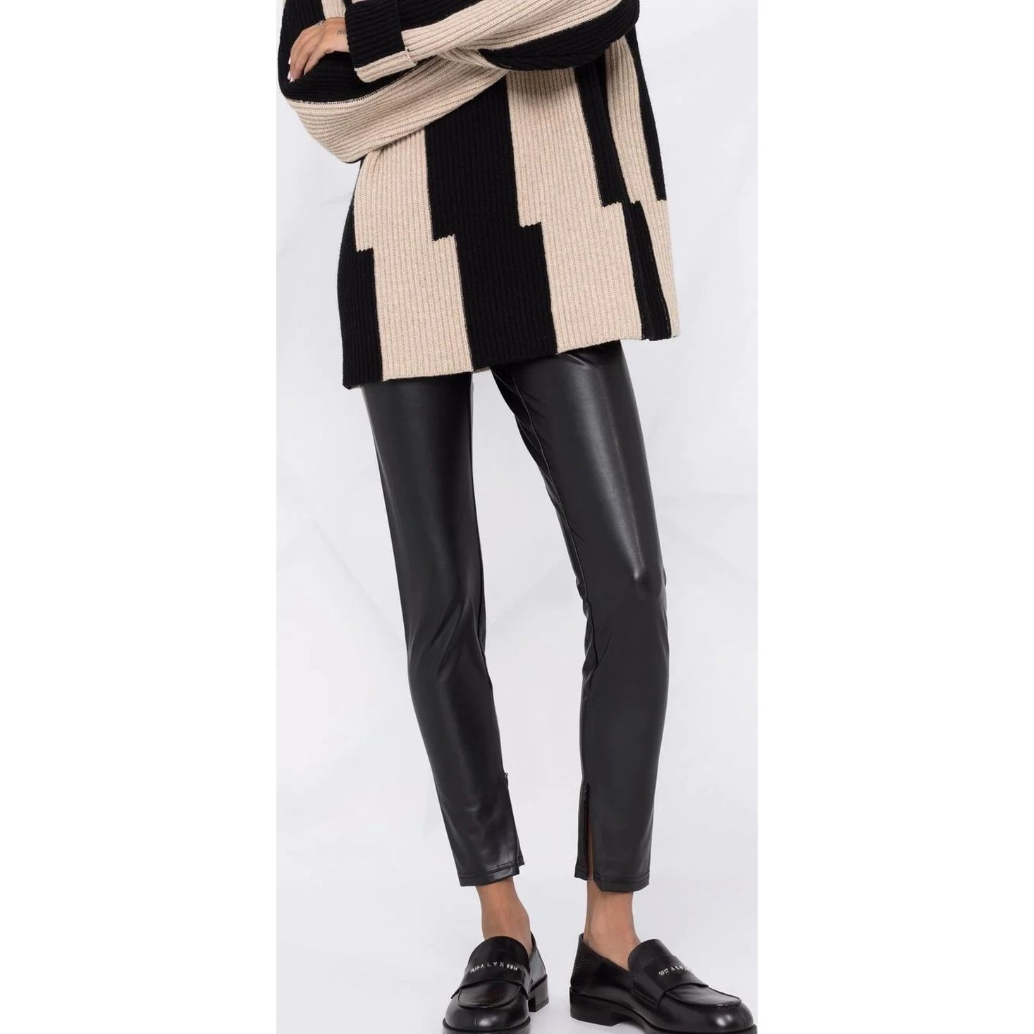 MICHAEL KORS Tamprės moterims, Juoda, Stretch legging 2