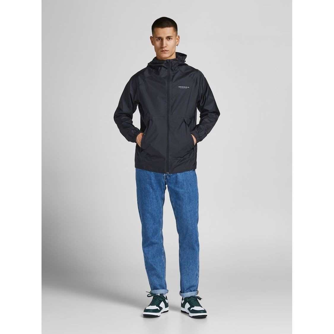 JACK & JONES Striukė vyrams, JORSOLAR RAIN JACKET 3