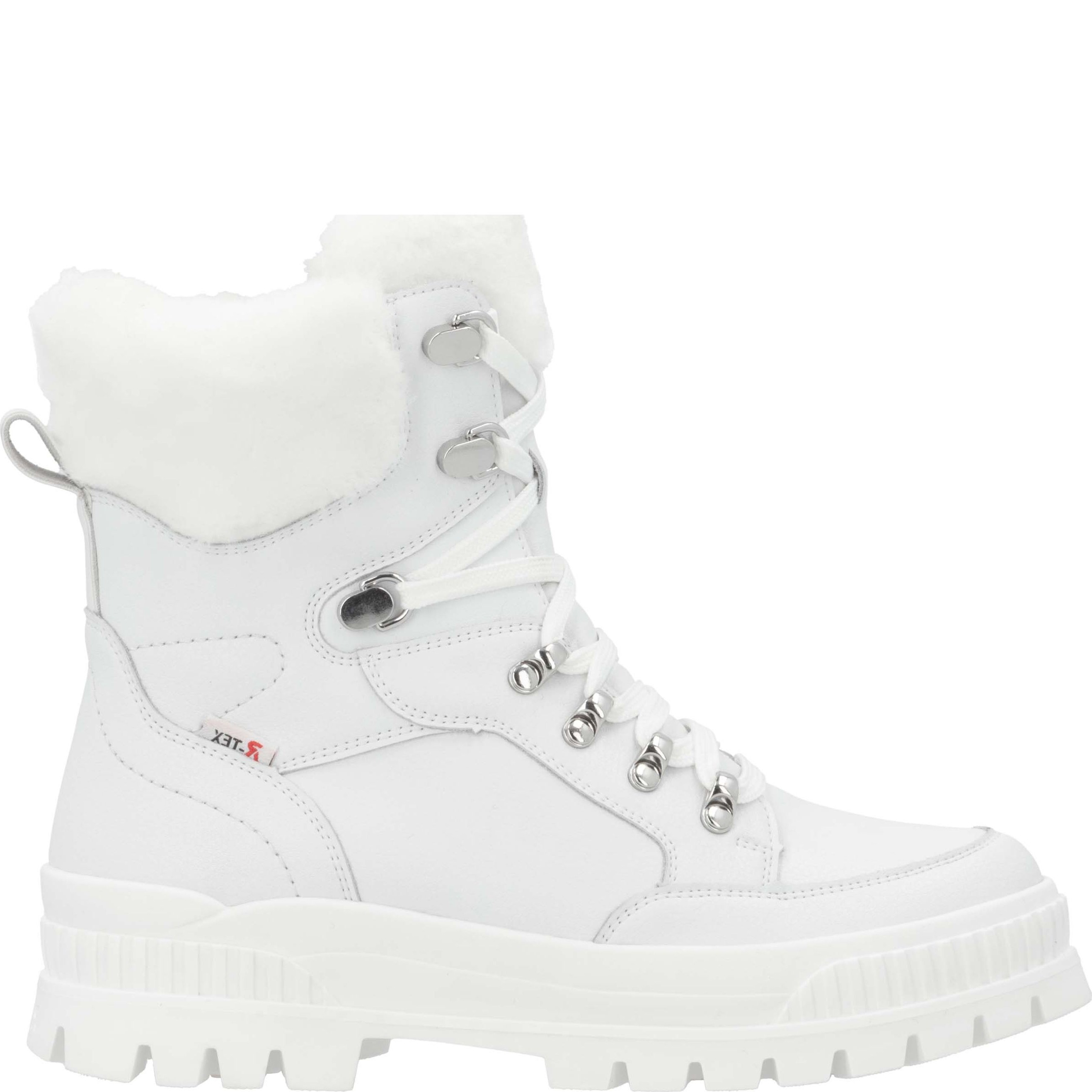 RIEKER EVOLUTION Aulinukai moterims, Balta, Ladies mid height boots 4