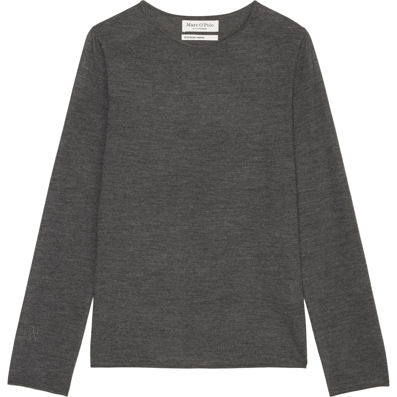 MARC O'POLO Megztinis moterims, Pilka, Sweater M08556160465 1