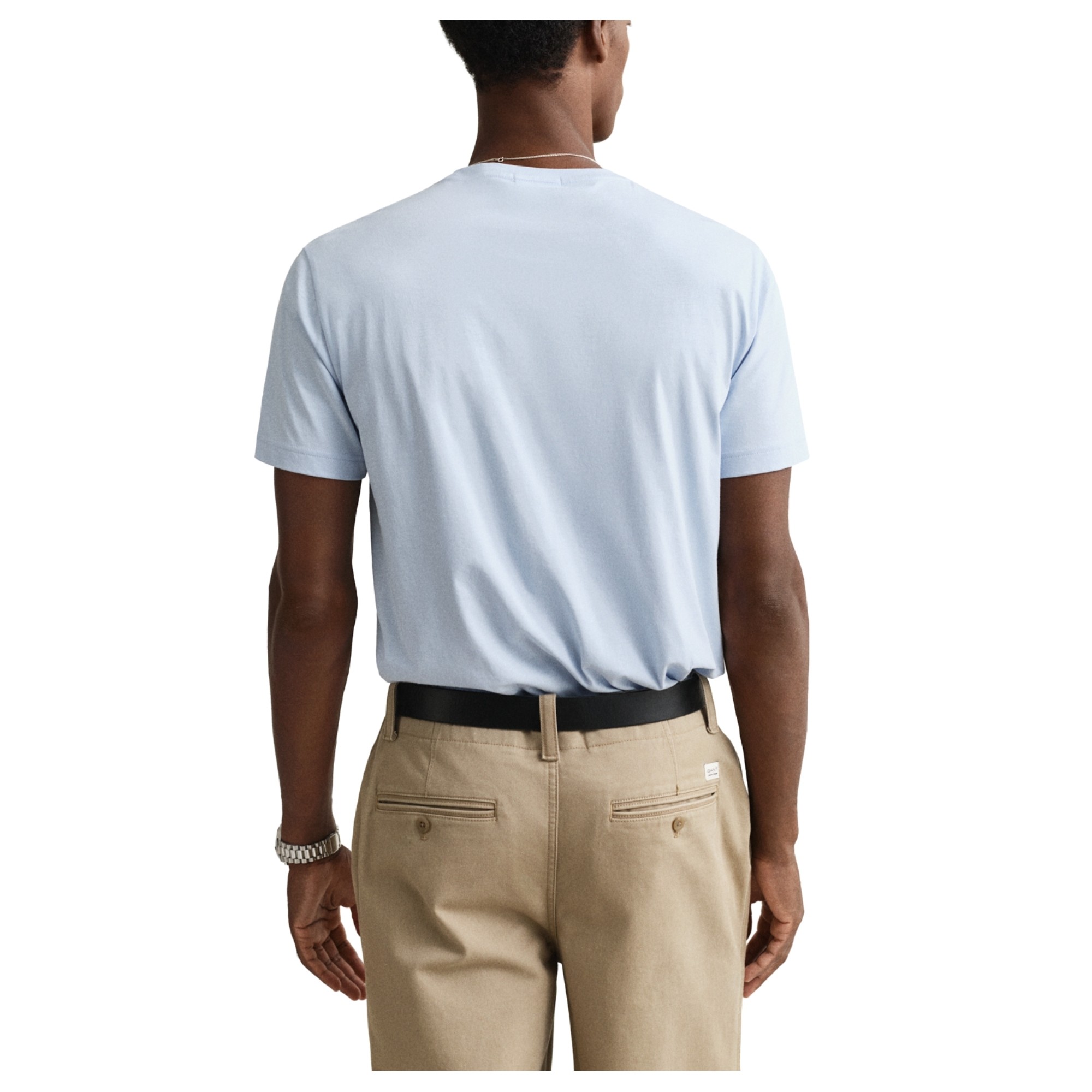 GANT Marškinėliai trump. rankovėmis vyrams, Mėlyna, 2003184-457 Tshirts sh 3