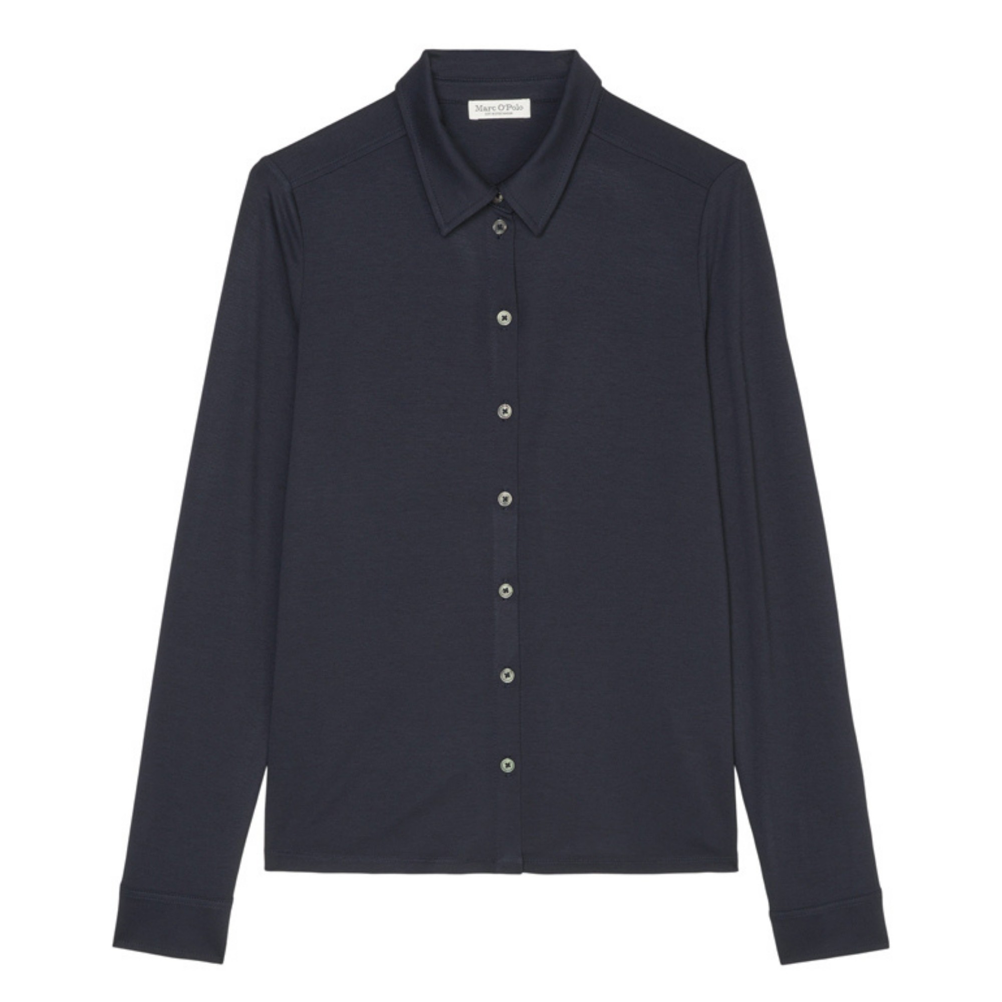 MARC O'POLO Marškiniai ilgomis rankovėmis moterims, Mėlyna, B01205252505 Shirts lon