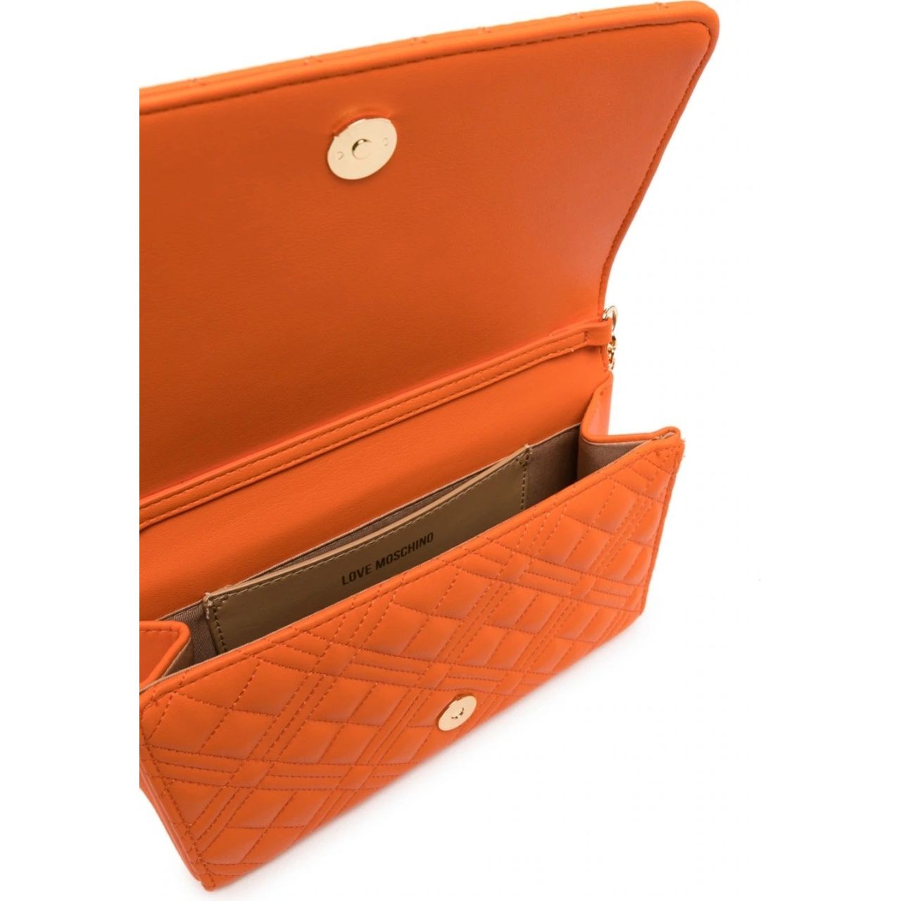 LOVE MOSCHINO Rankinė per petį moterims, Oranžinė, Crossbody 4