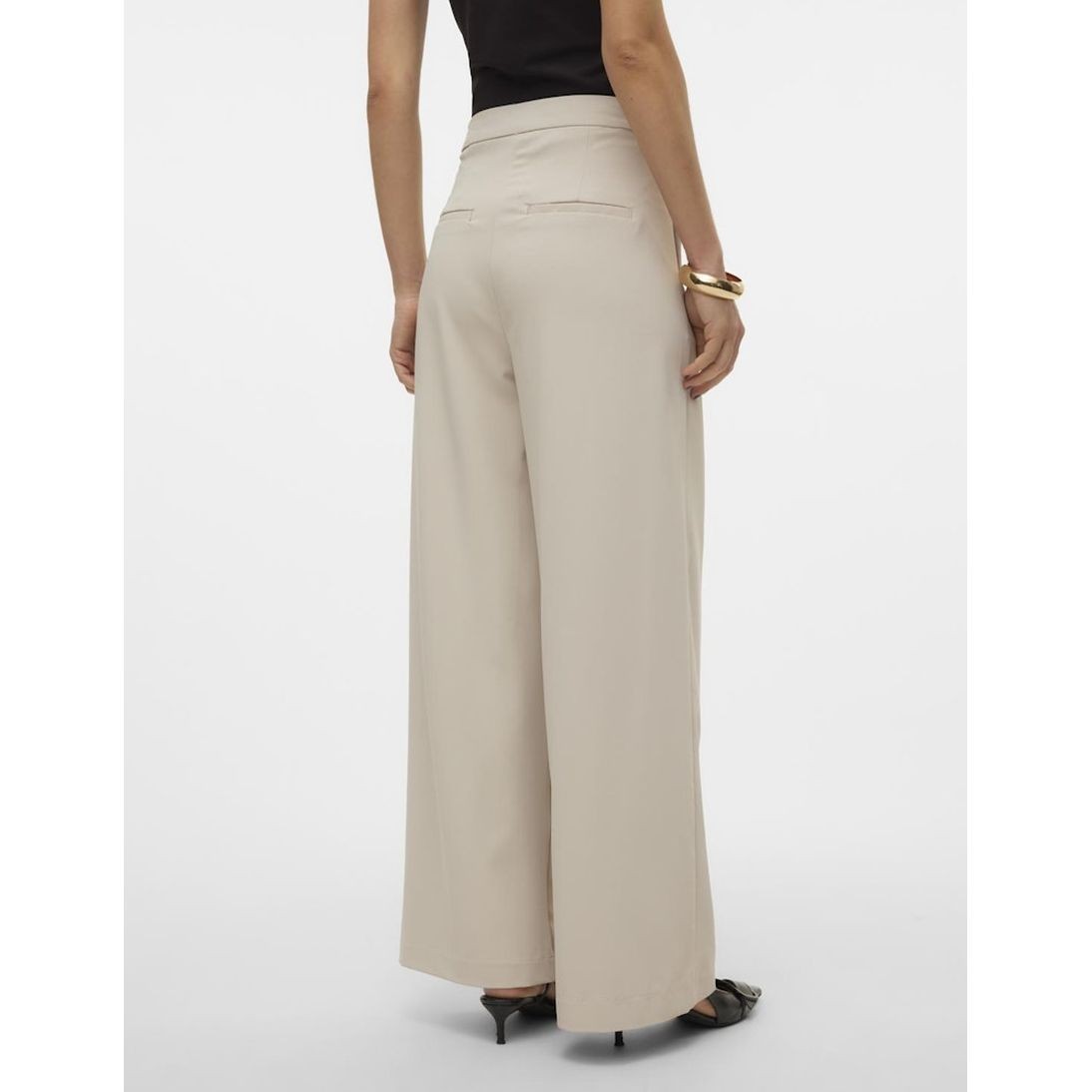 VERO MODA Kelnės moterims, Sidabrinė, Vmcharity pants 4