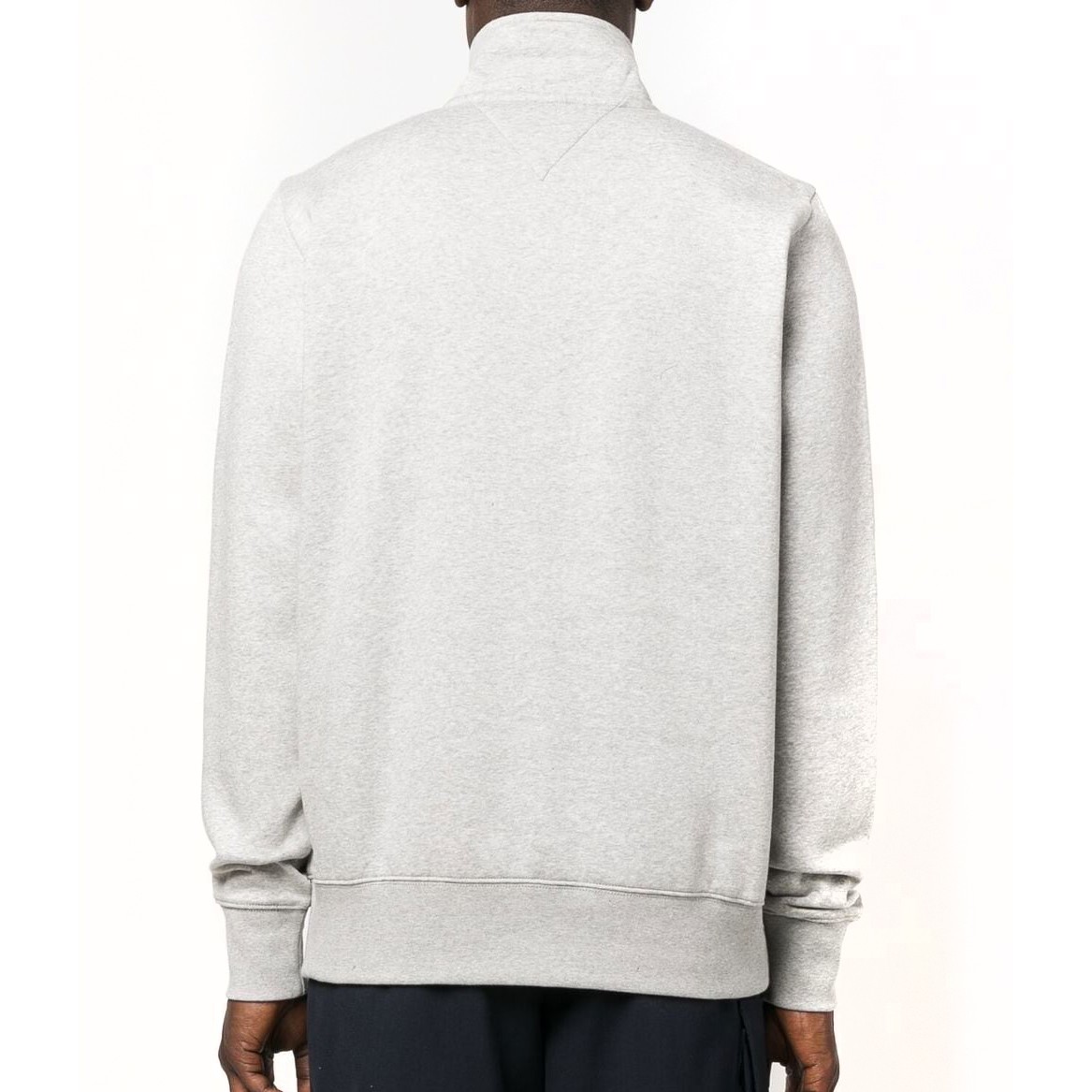 TOMMY HILFIGER Sportinis nertinis vyrams, Pilka, Tommy logo mockneck 3