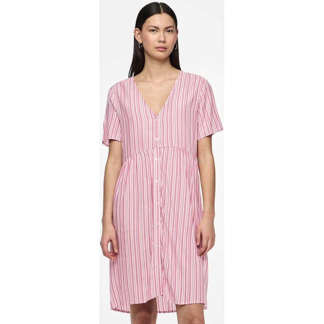 PIECES Mini suknelė moterims, Rožinė, Pcalvina mini dress 3