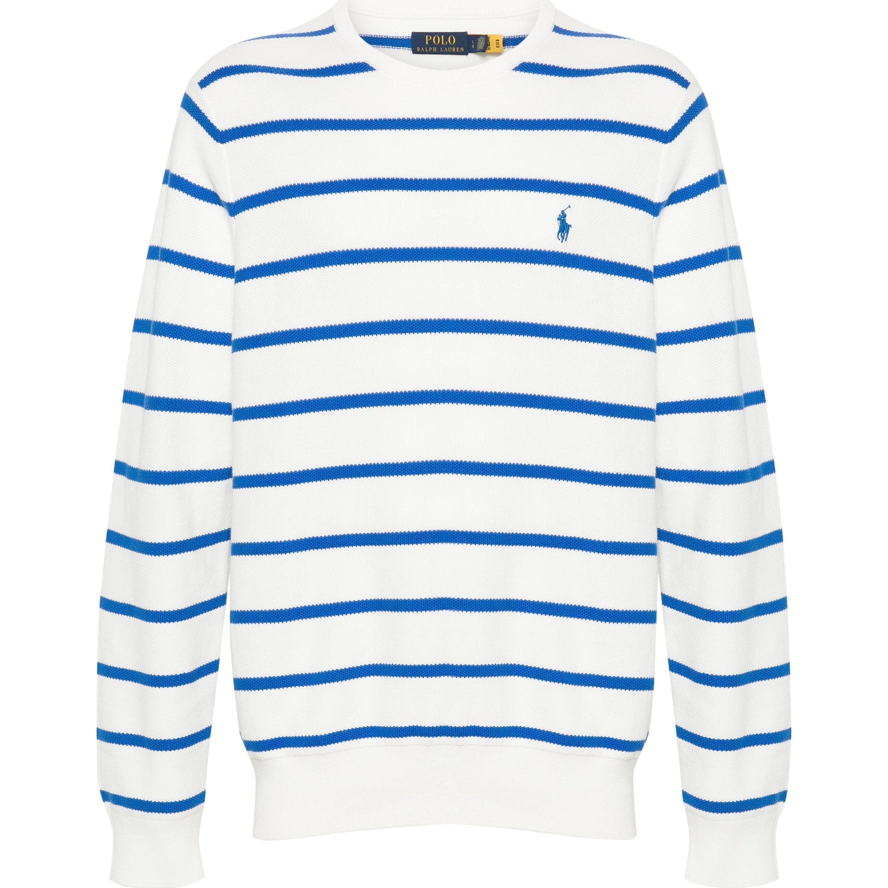 POLO RALPH LAUREN Sportinis nertinis vyrams, Balta, Long sleeve pullover 1
