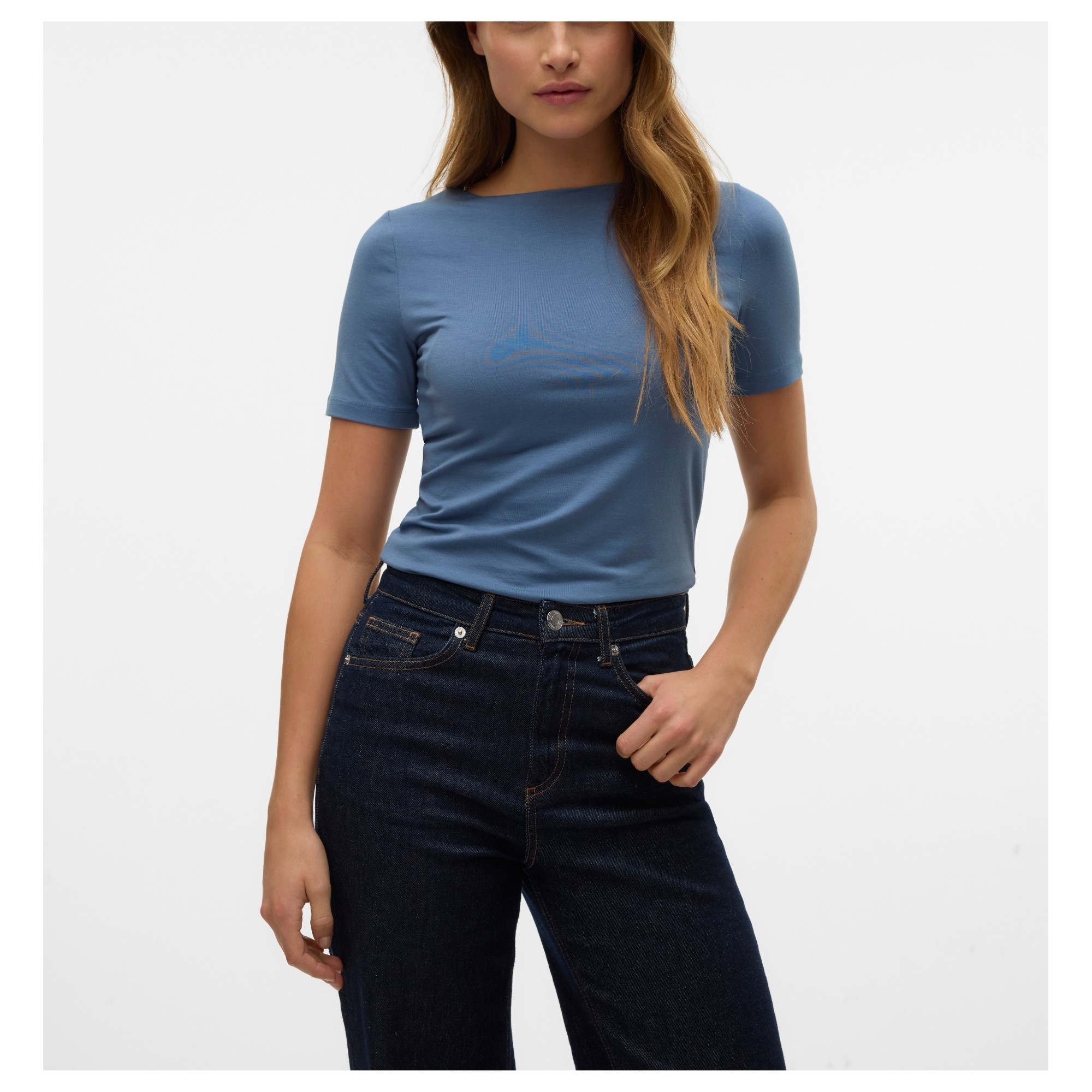 VERO MODA Palaidinės moterims, Mėlyna, Panda 3