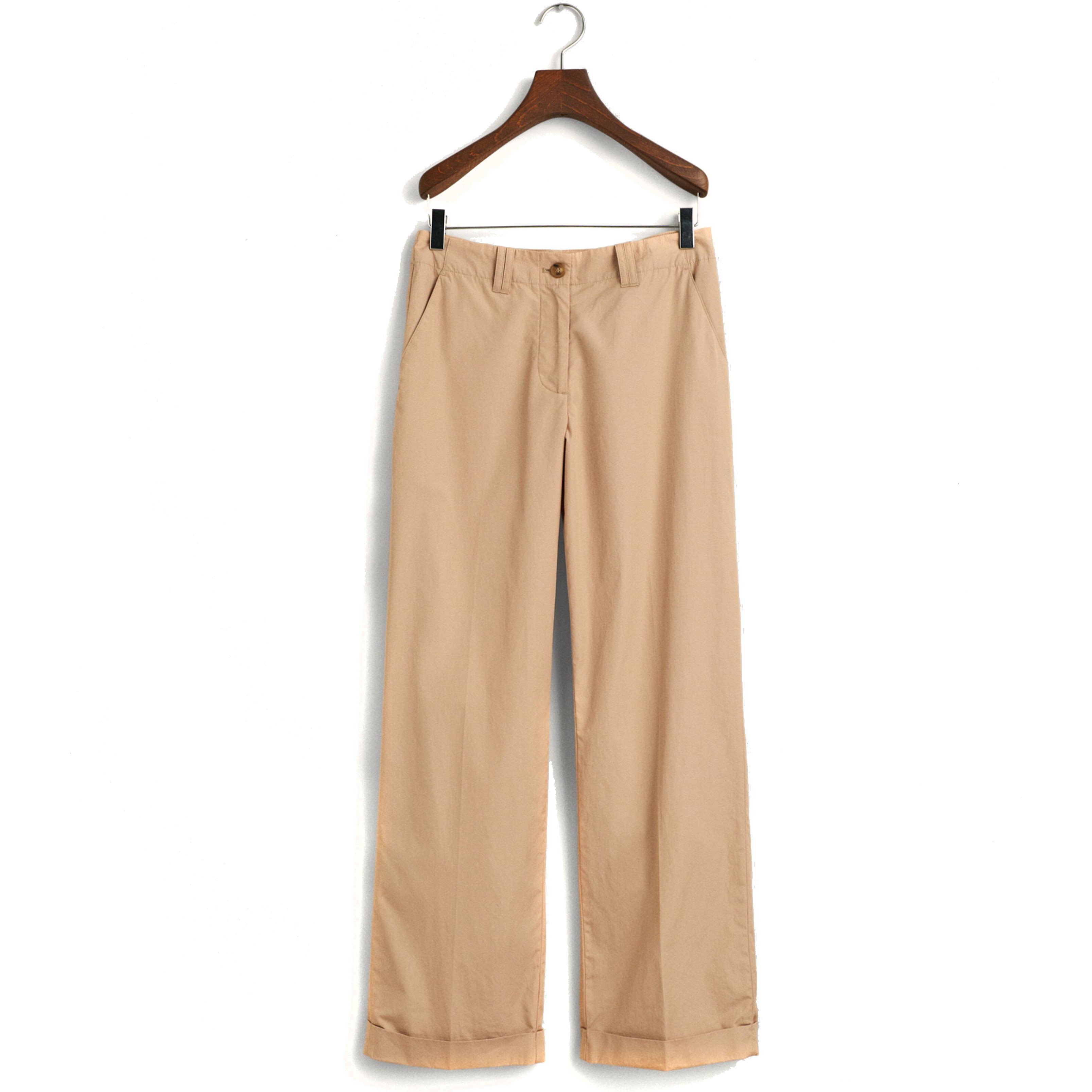 GANT Kelnės moterims, Chaki, REL LIGHTWEIGHT CHINOS 1