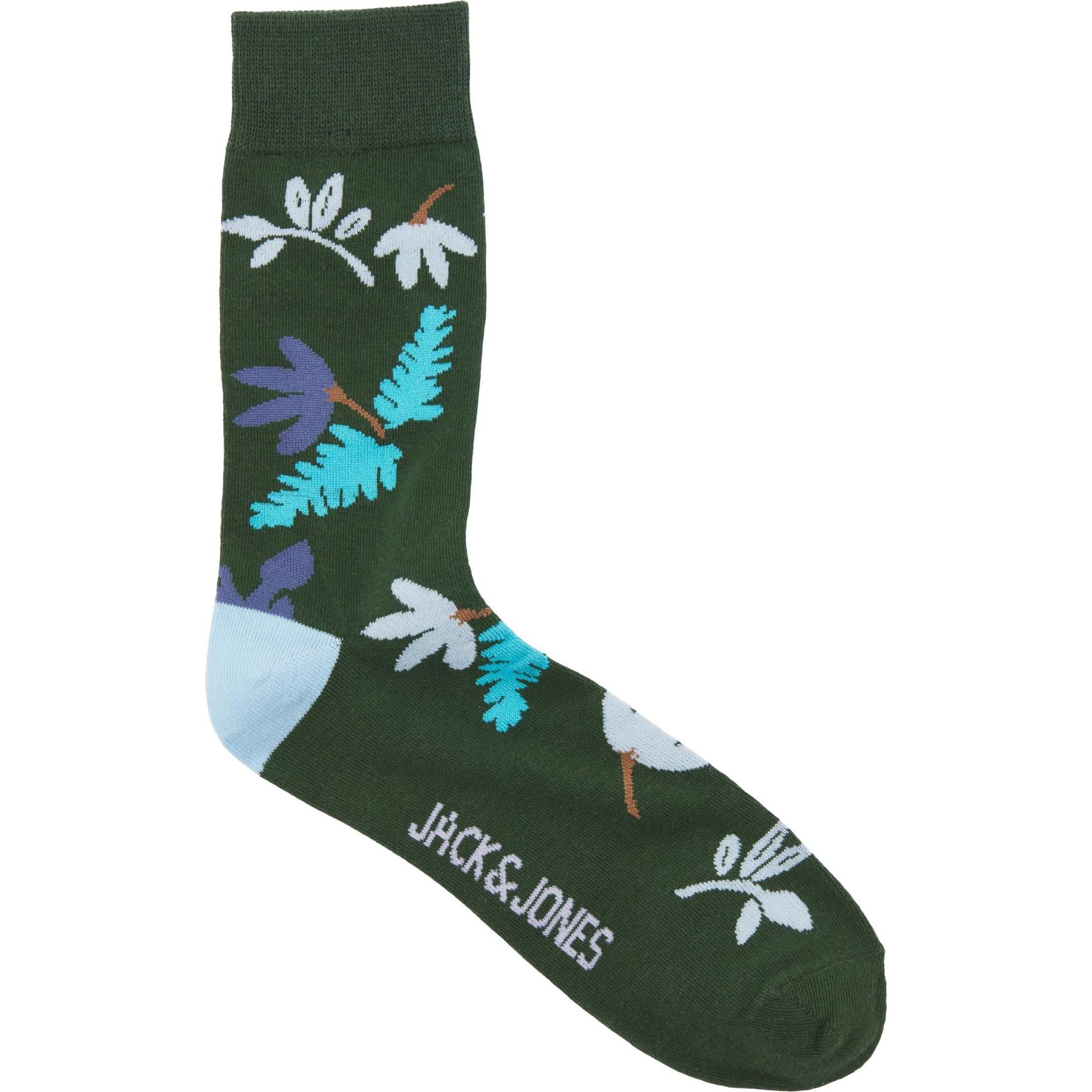 JACK & JONES Kojinės vyrams, Žalia, JACREECE SOCK 1