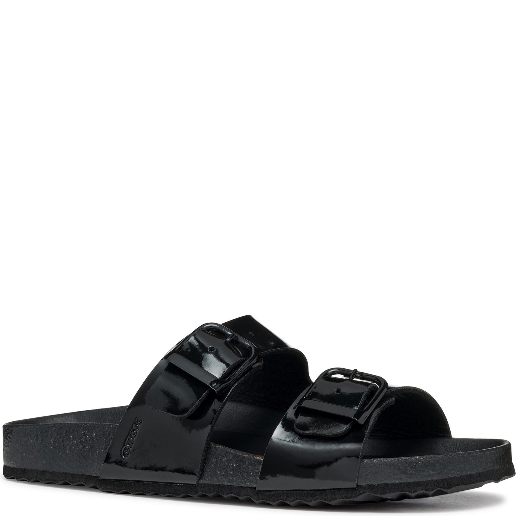 GEOX Šlepetės moterims, Juoda, Brionia slippers 1