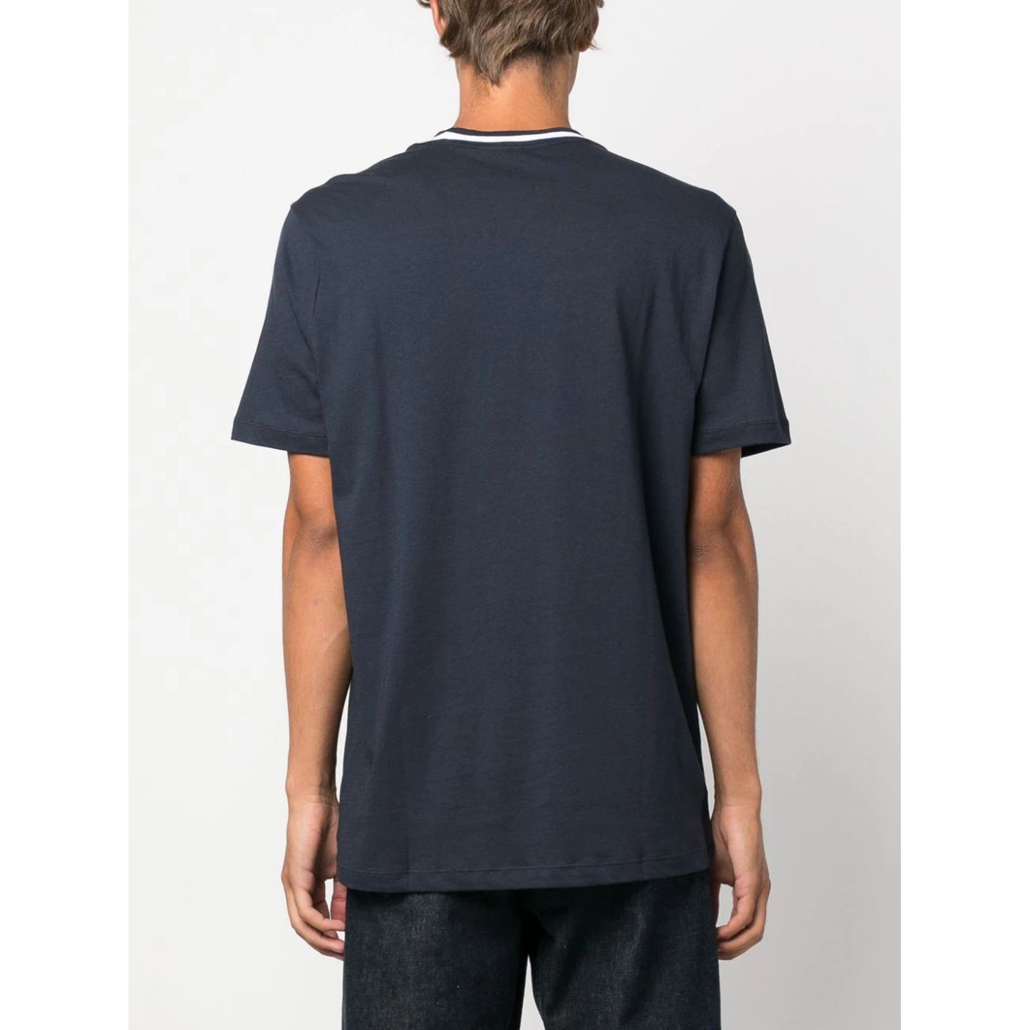 MICHAEL KORS Marškinėliai trump. rankovėmis vyrams, Mėlyna, Mono aviator tee 4