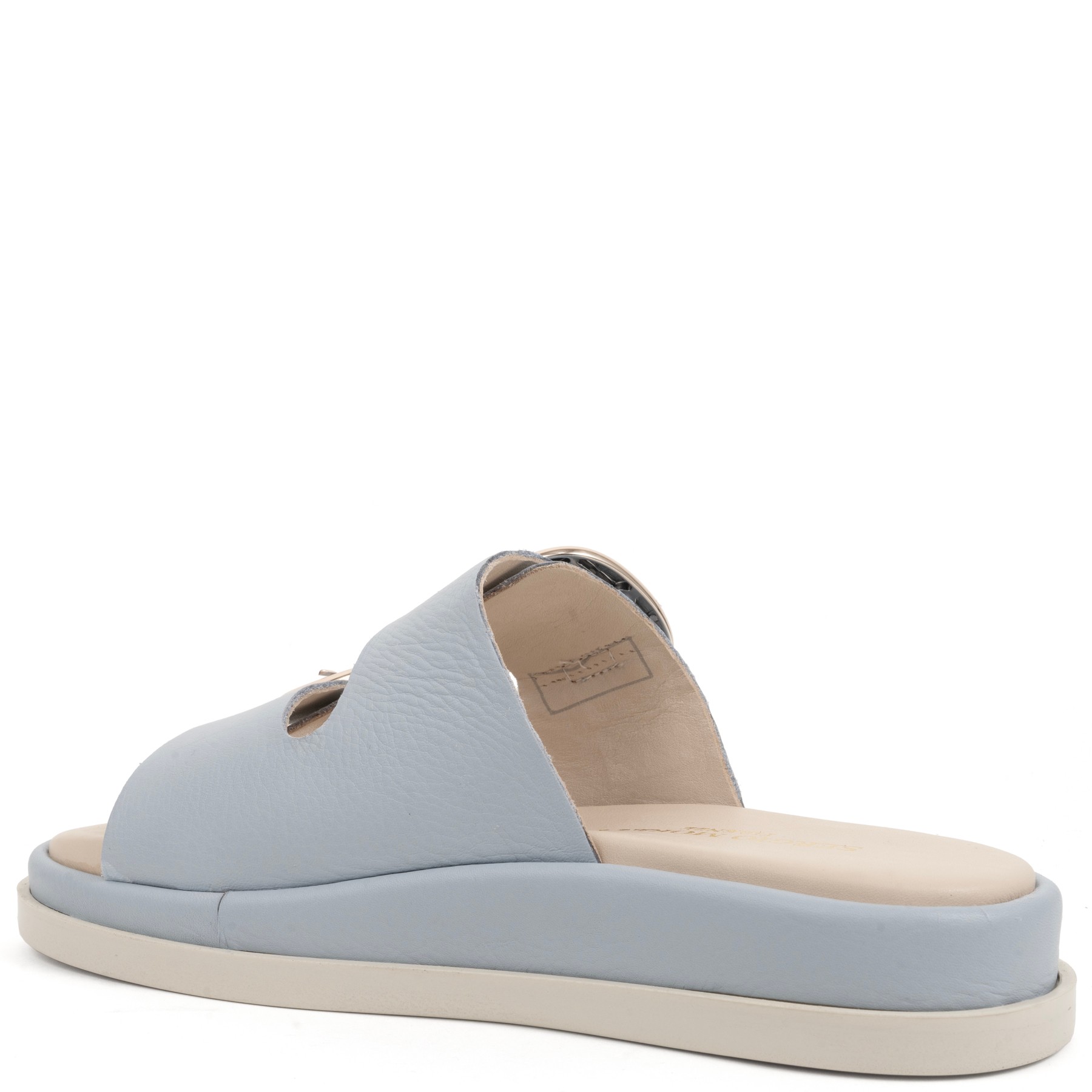 SERGIO MORETTI Klumpės moterims, Mėlyna, Slippers 3