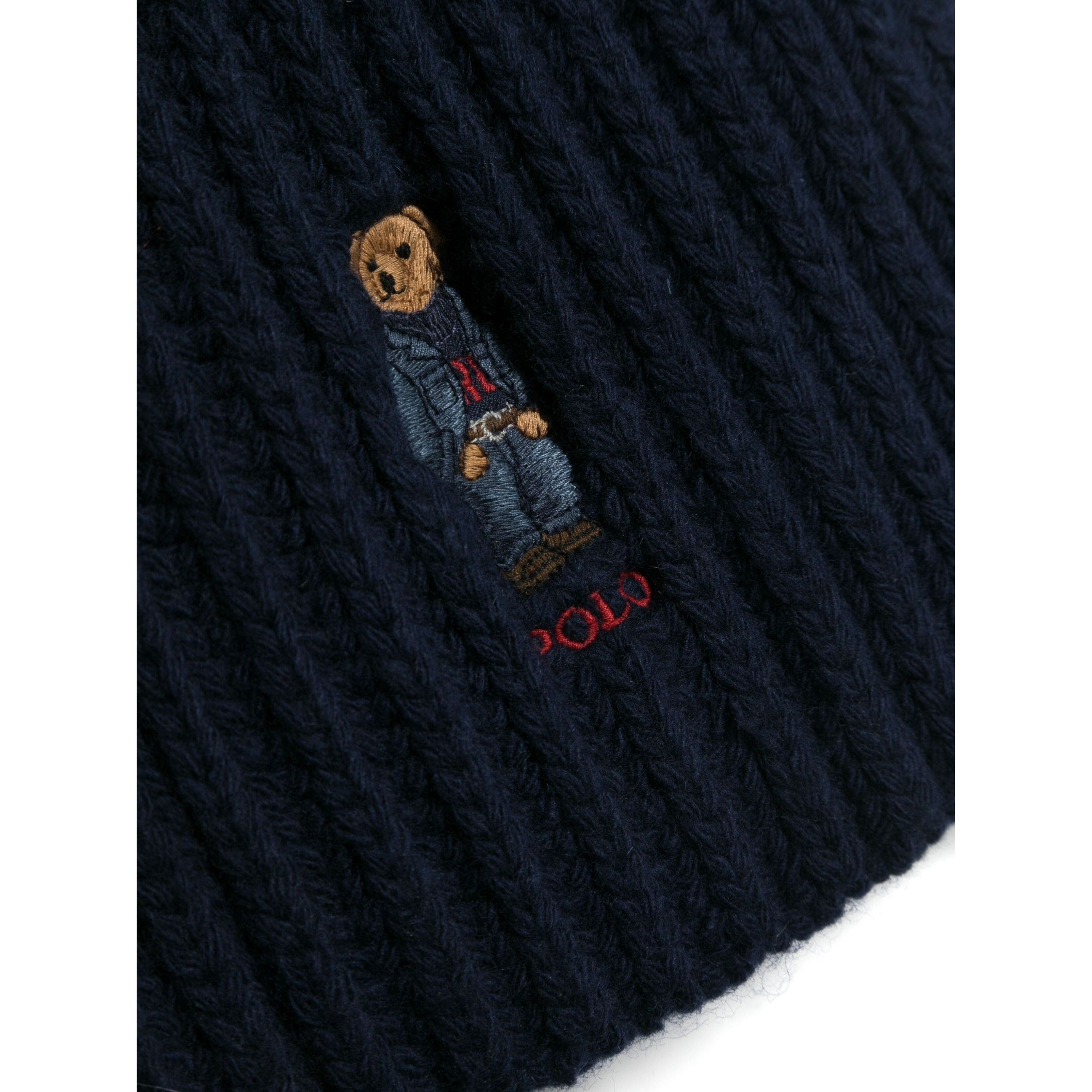 POLO RALPH LAUREN Šalikas moterims, Mėlyna, Bear scarf 3