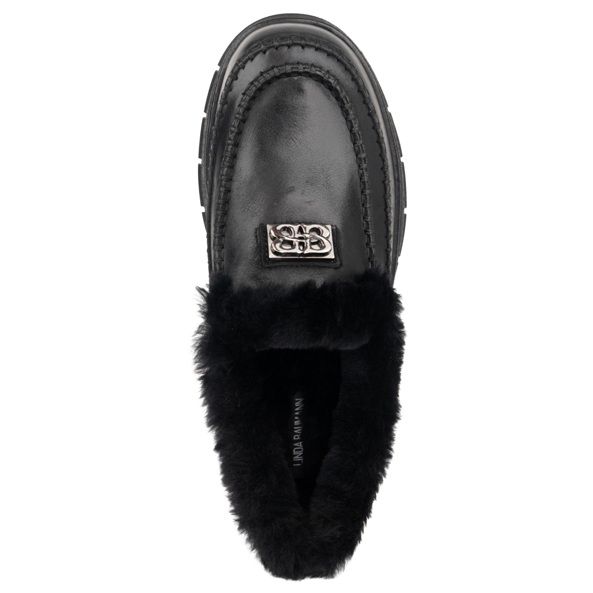 LINDA BAUMANN Loaferiai moterims, Juoda, Loafers 4