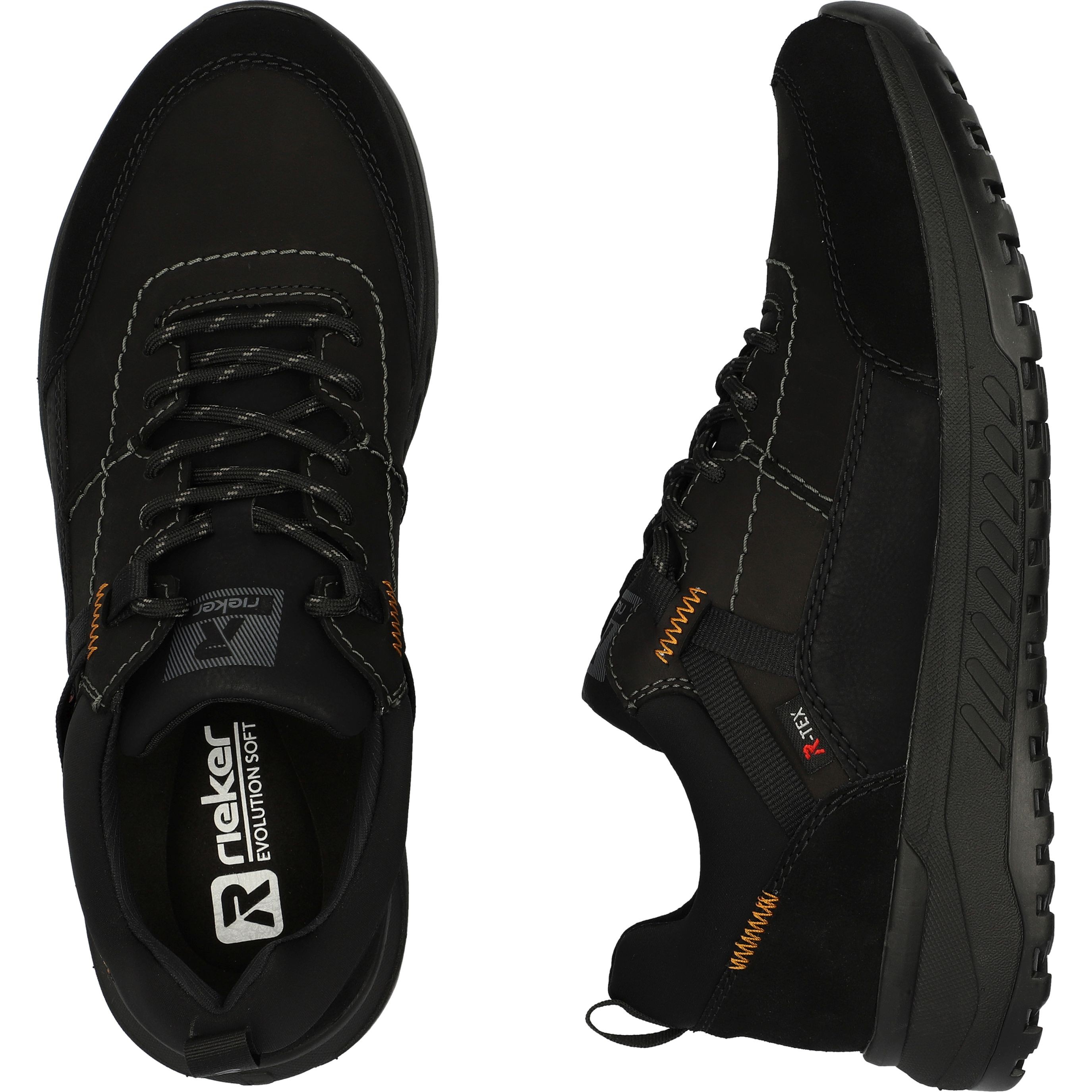 RIEKER EVOLUTION Aulinukai vyrams, Juoda, Men's shoes 10