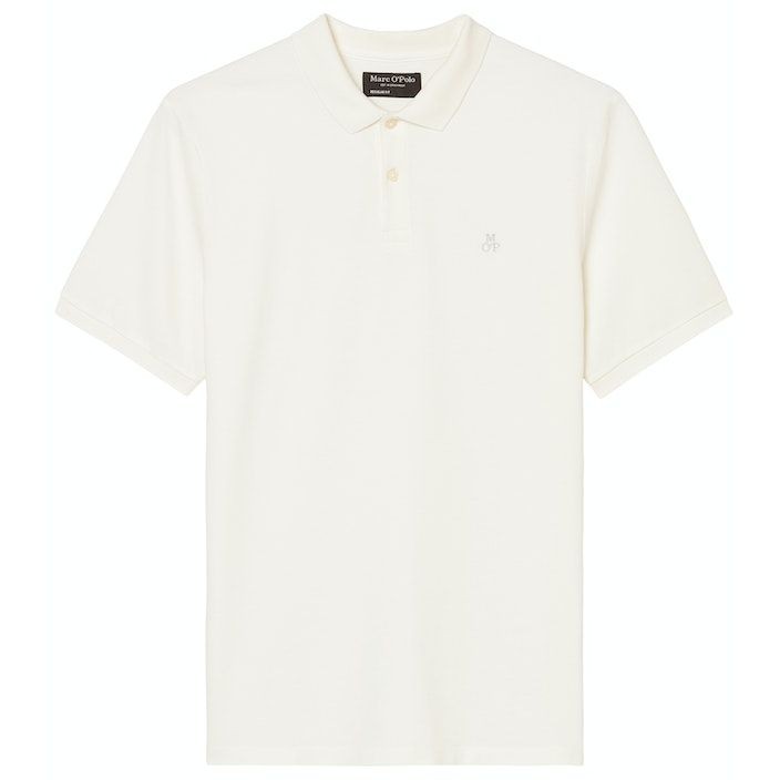 MARC O'POLO Polo marškiniai trumpos rank. vyrams, Balta