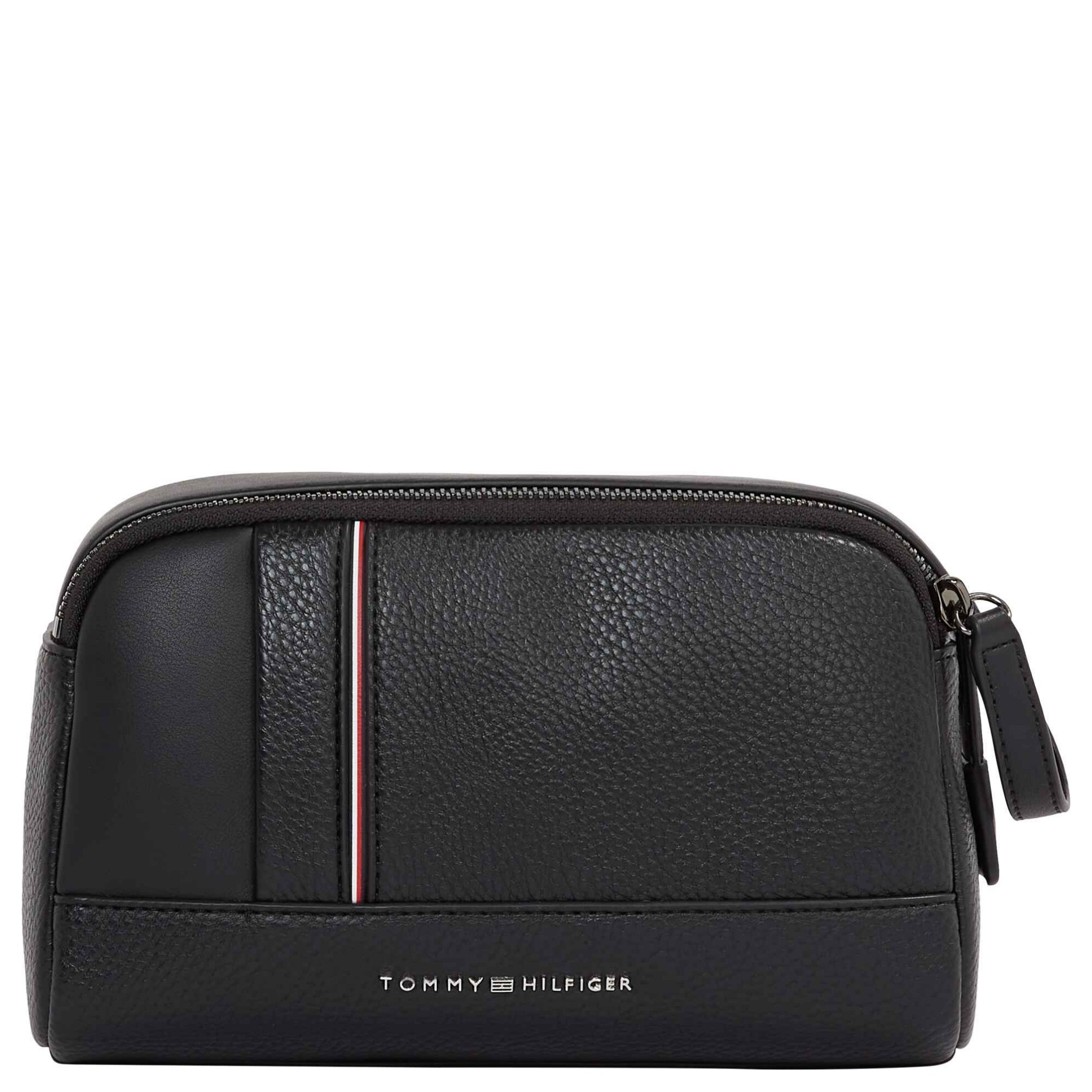 TOMMY HILFIGER Kosmetinė vyrams, Juoda, TH central washbag 1