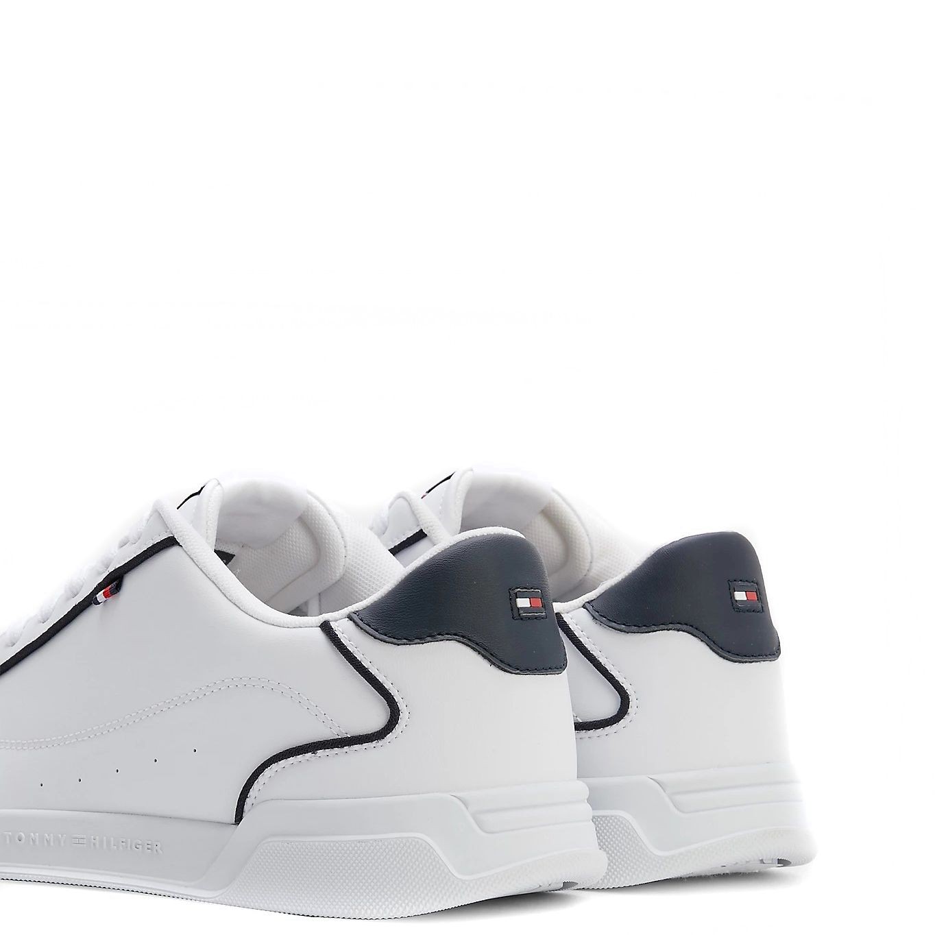 TOMMY HILFIGER Sportiniai bateliai vyrams, Balta, Cup sport shoe 7