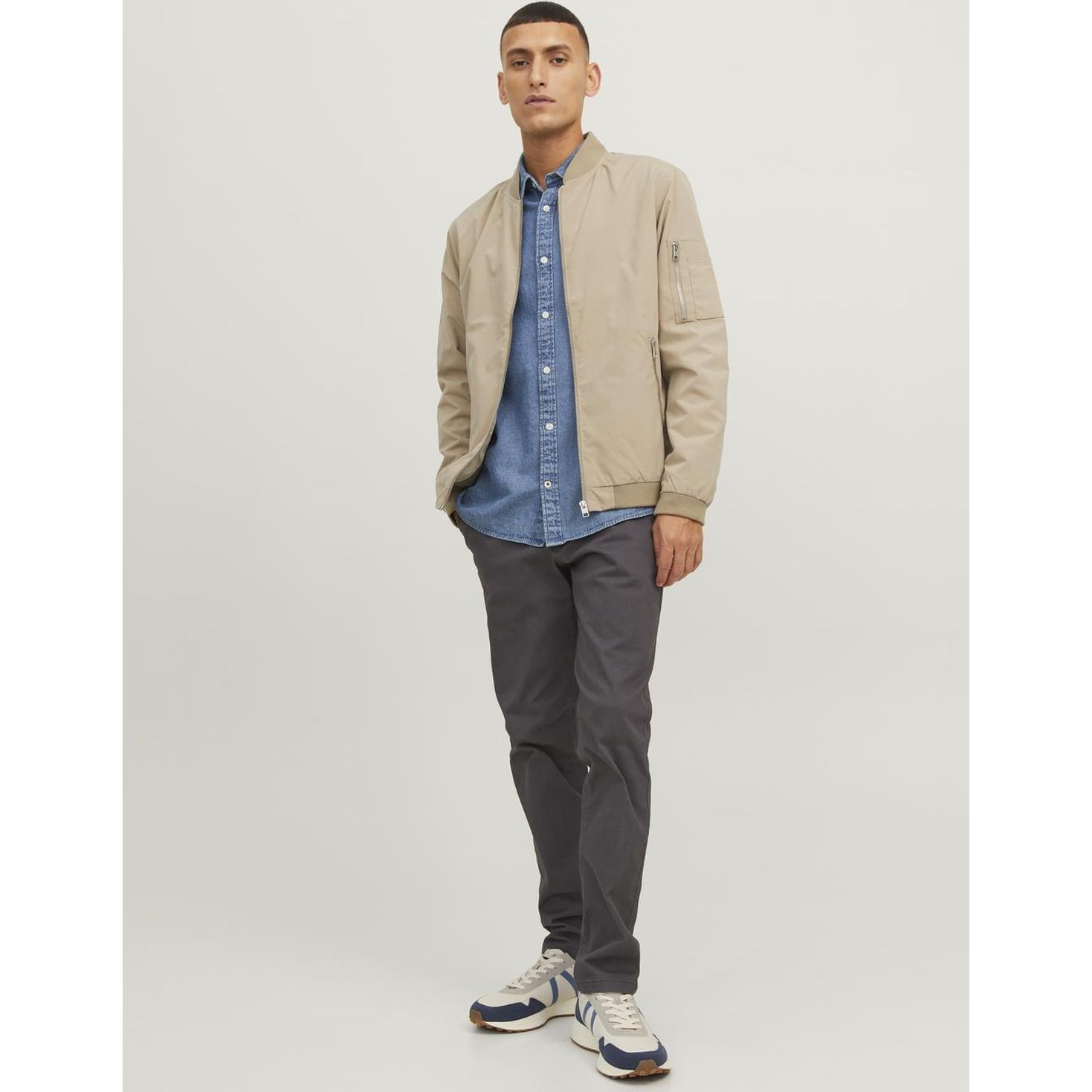 JACK & JONES Striukė vyrams, Ruda, Jjerush jackets 4
