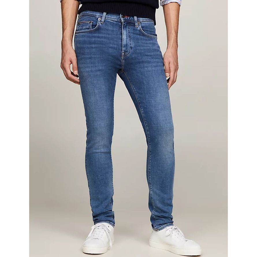 TOMMY HILFIGER Slim džinsai vyrams, Mėlyna, Slim bleecker pstr creek blue 2
