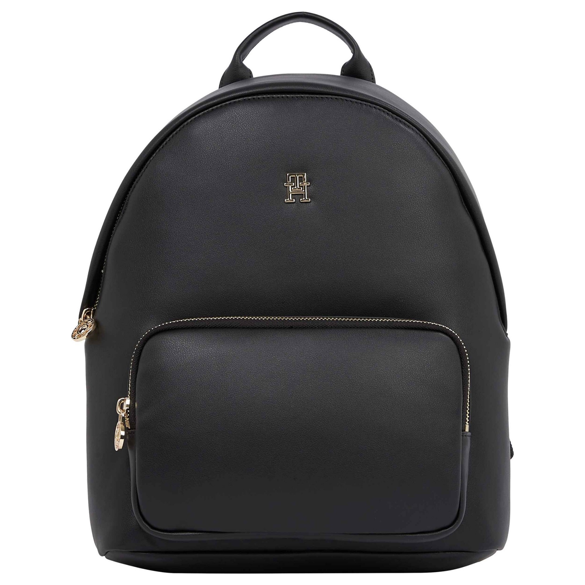TOMMY HILFIGER Kuprinė moterims, Juoda, popette soft dome backpack 1