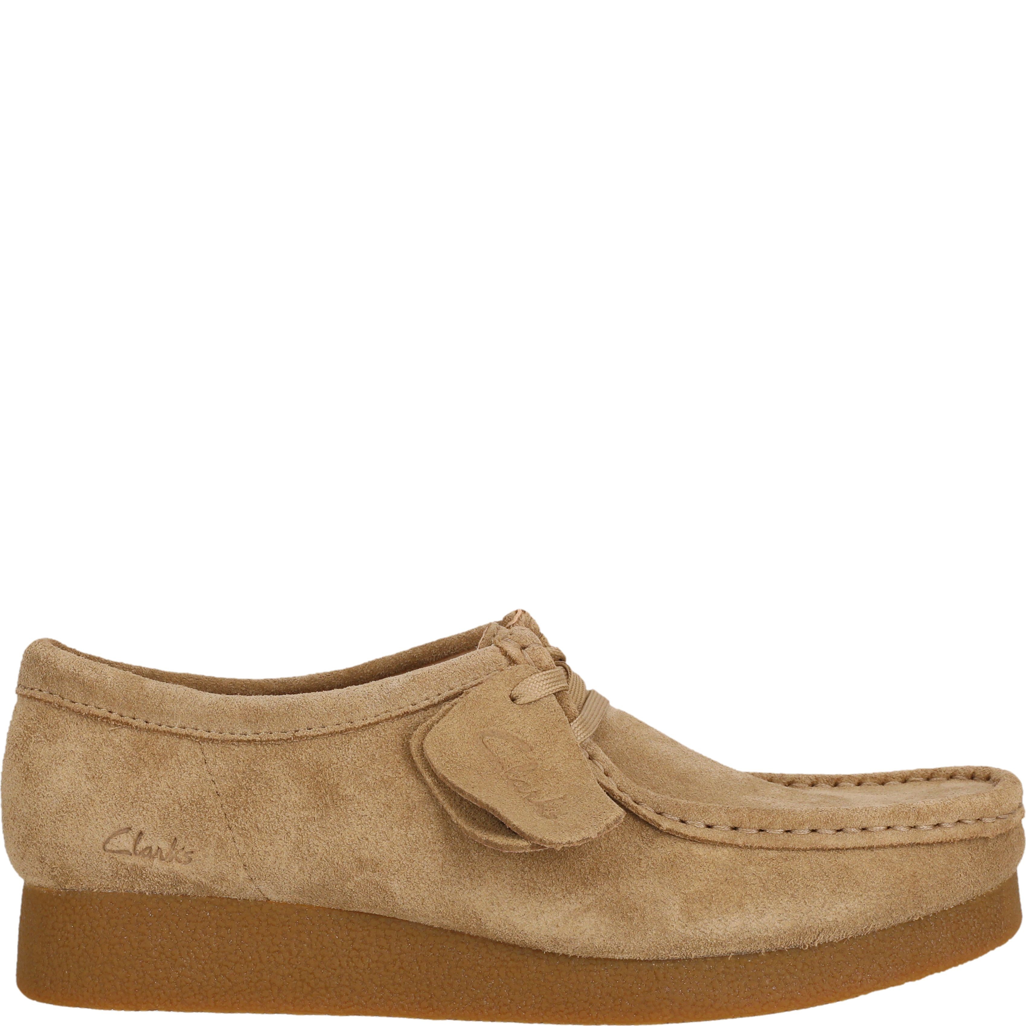 CLARKS Laisvalaikio bateliai moterims, Ruda, WallabeeEVOSh leisure 2