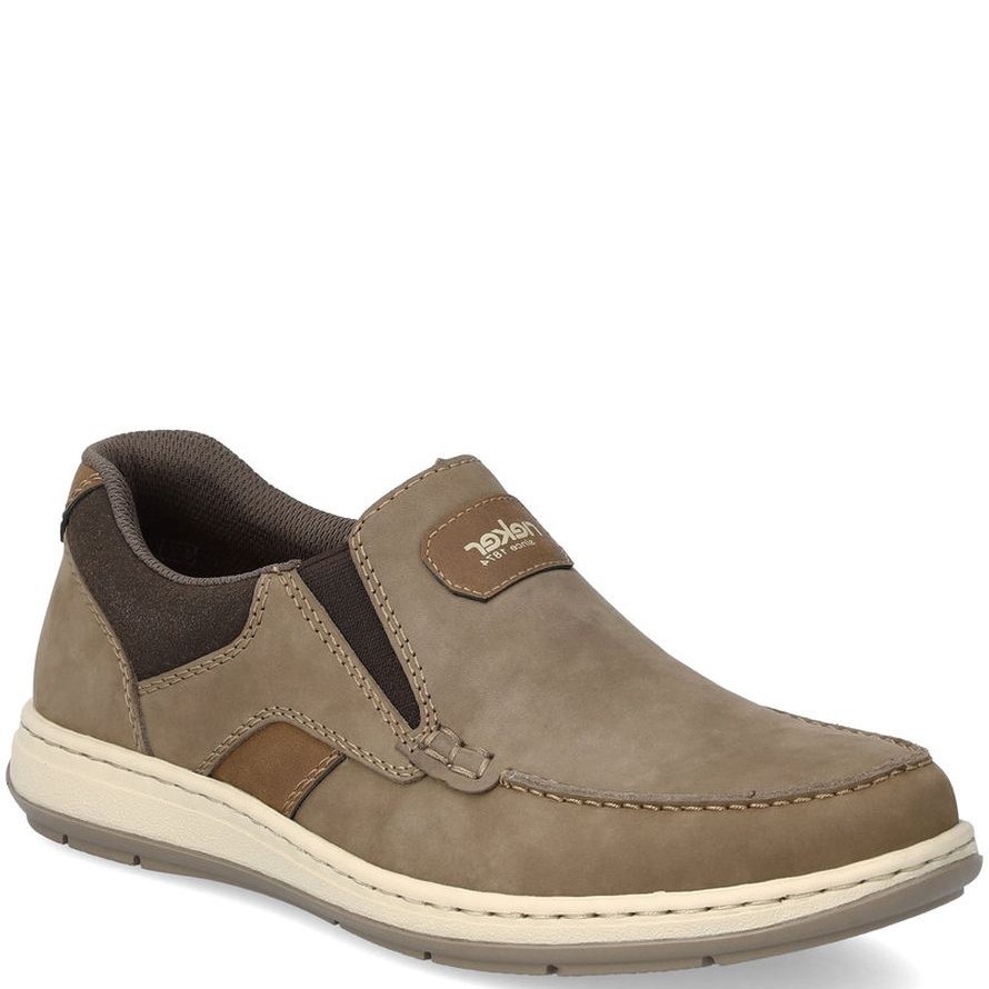 RIEKER Laisvalaikio bateliai vyrams, Ruda, LEISURE 1