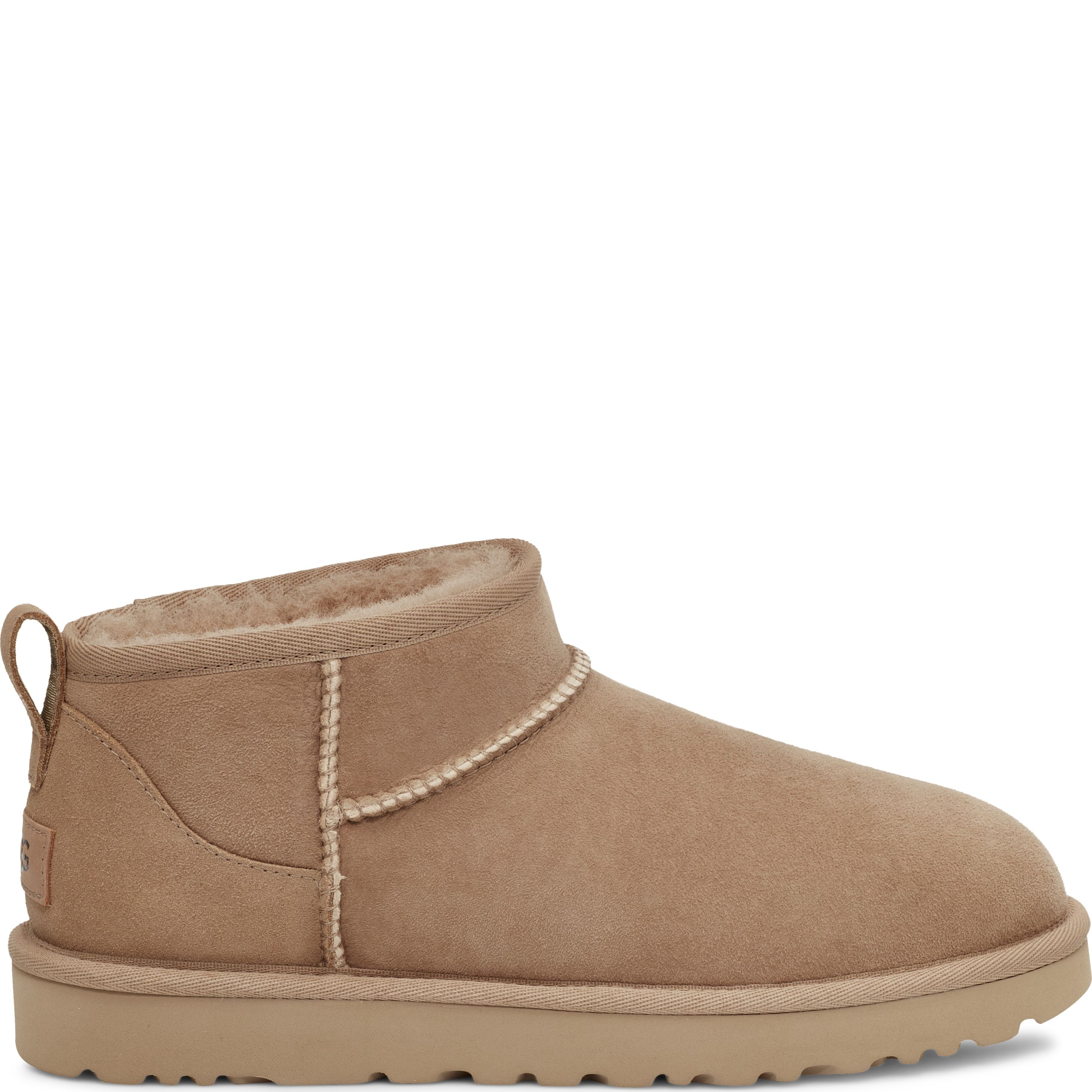 UGG Pašiltinti aulinukai moterims, Smėlio, Classic Ultra Mini booties 7
