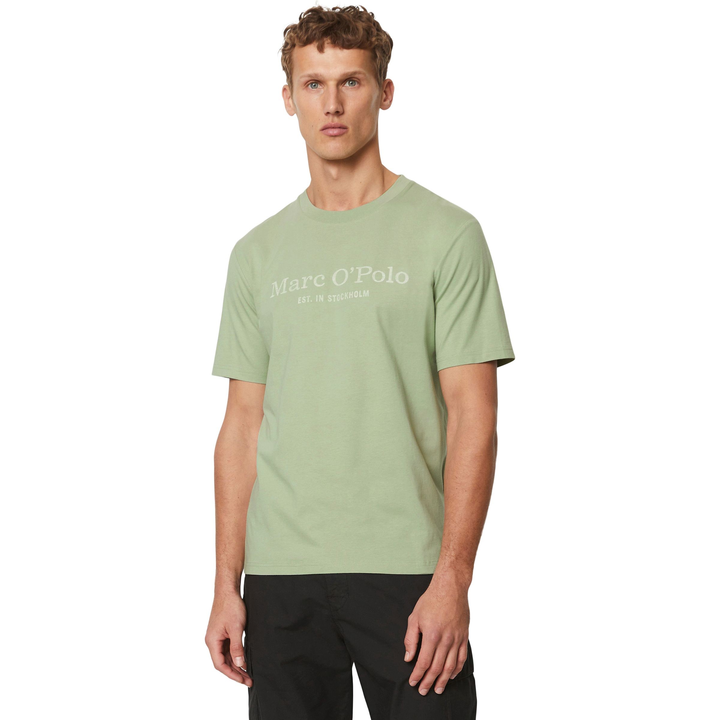 MARC O'POLO Marškinėliai vyrams, Žalia 2