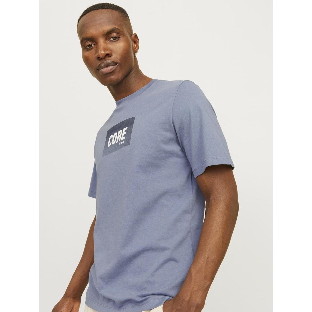 JACK & JONES Marškinėliai vyrams, Mėlyna, Star tee 5