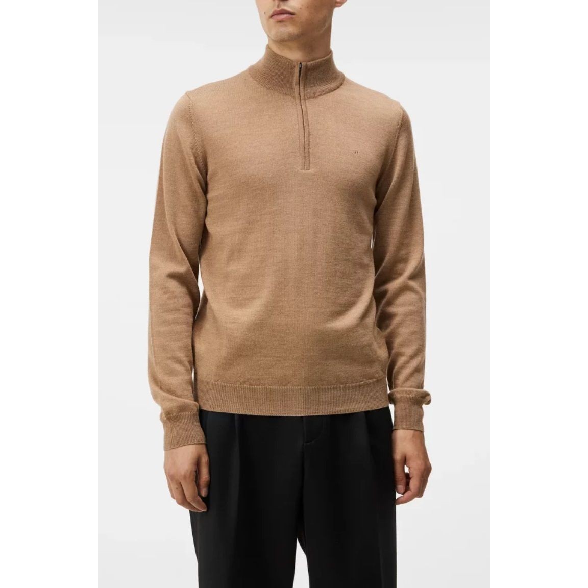 J.LINDEBERG Sportinis nertinis vyrams, Pilka, Kiyan quarter zip sweater 2