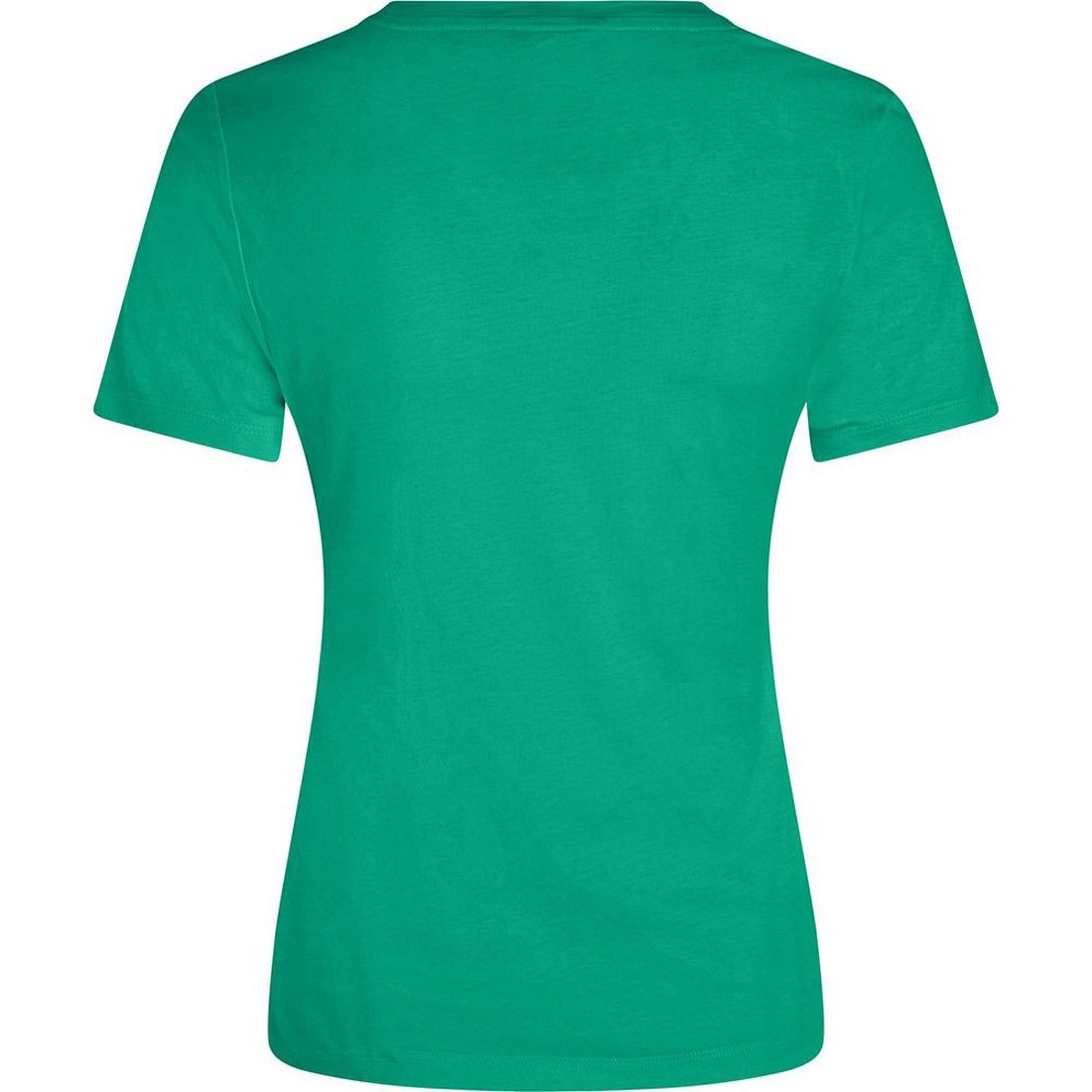 TOMMY HILFIGER Marškinėliai trump. rankovėmis moterims, Žalia, Slim flag script tee ss 2