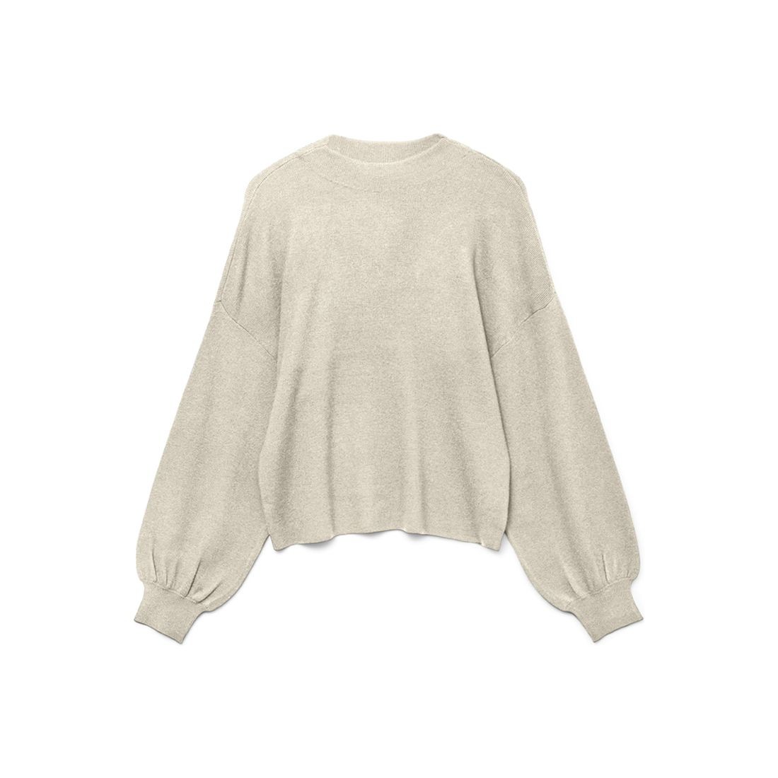 VERO MODA Megztinis moterims, Smėlio, Nancy pullover