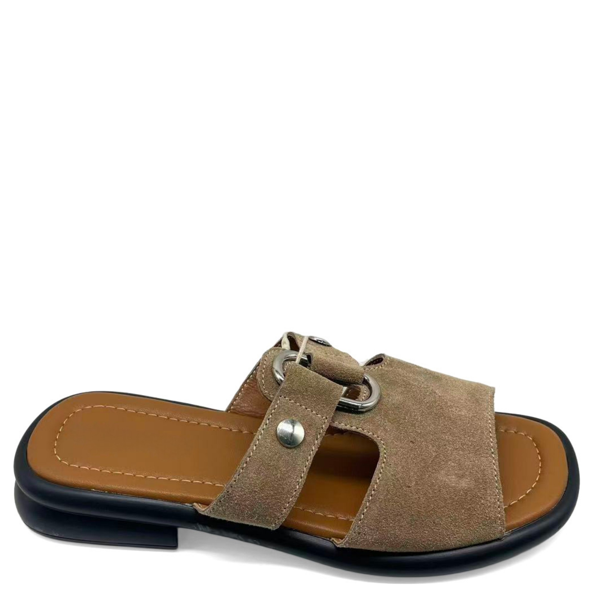 LA CONTE Šlepetės moterims, Smėlio, Slippers 1